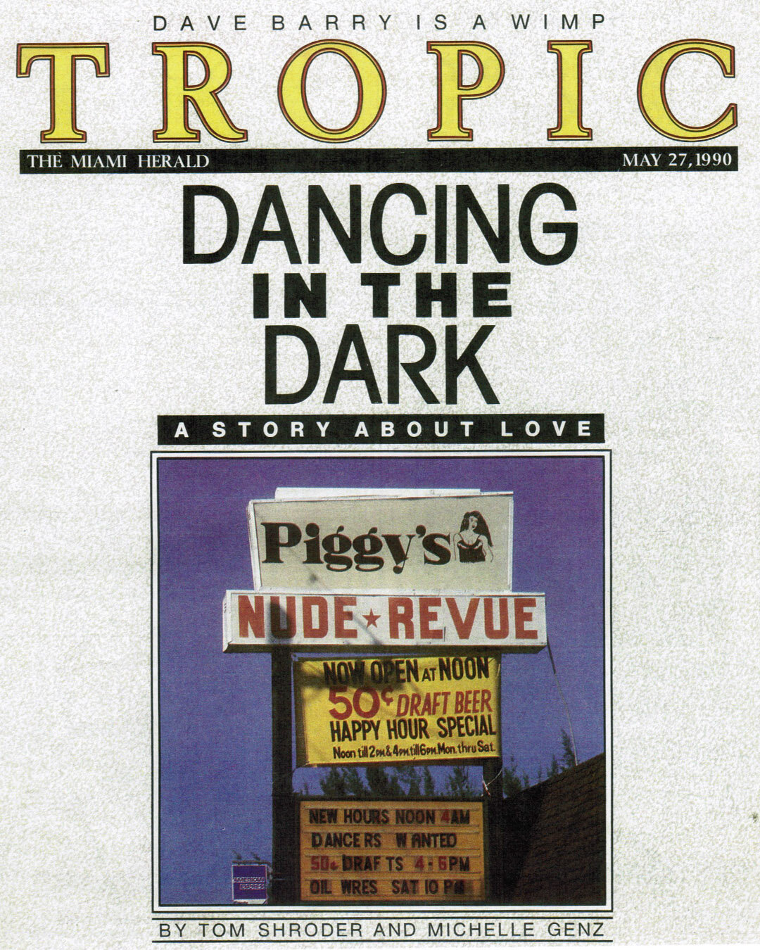TROPIC - May 1990
