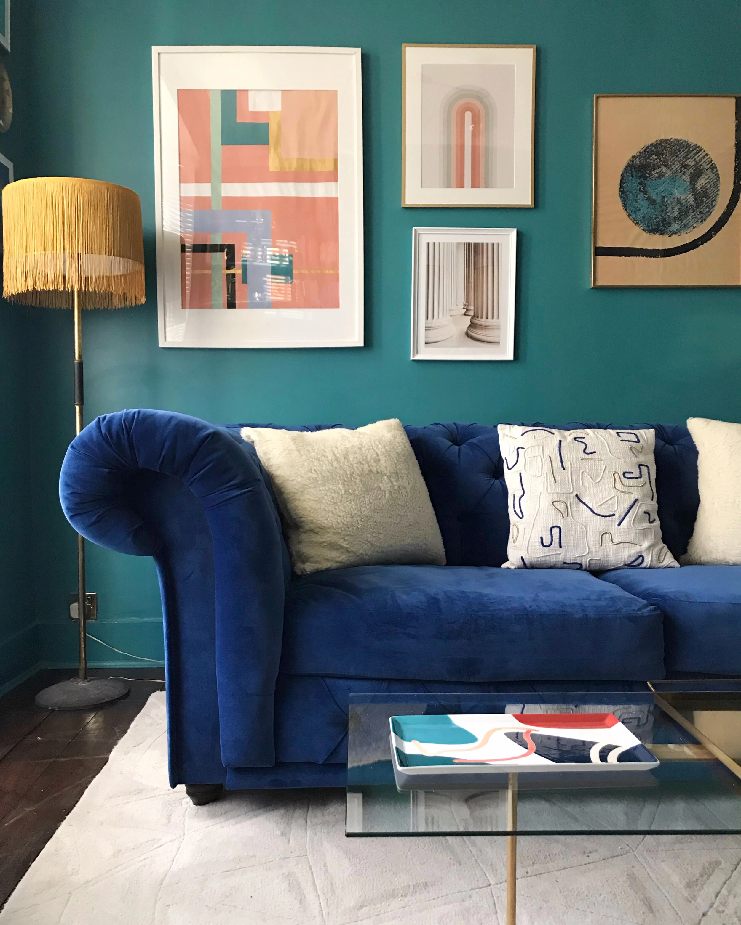 A bright and bold statement home