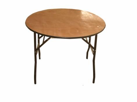 4-Foot Round Table, $14.00/ day