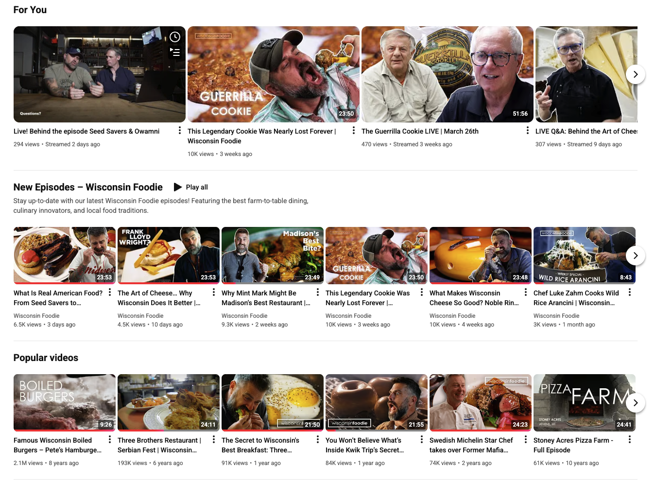 Subscribe to our YouTube Channel!