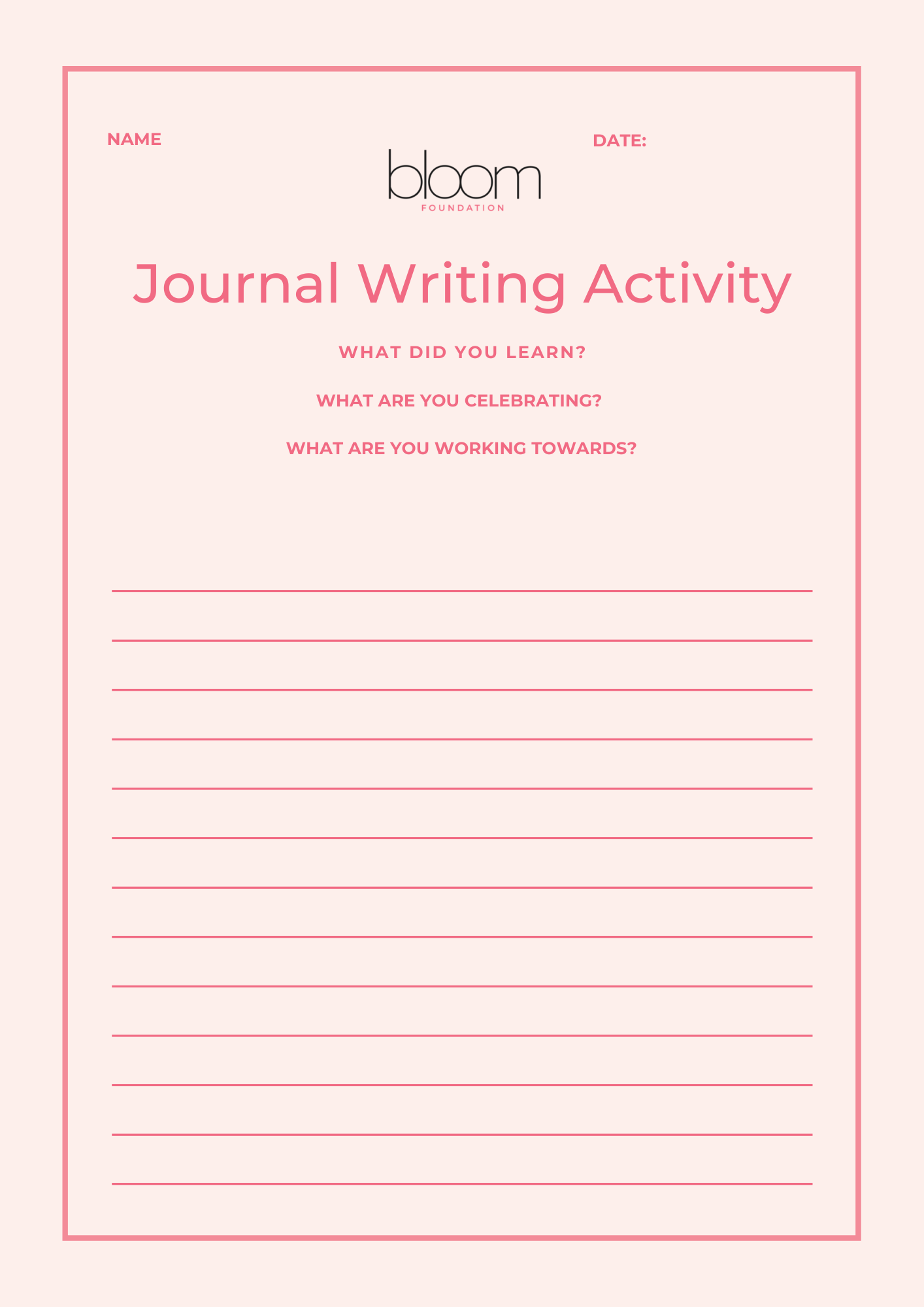 Reflecting and Growing