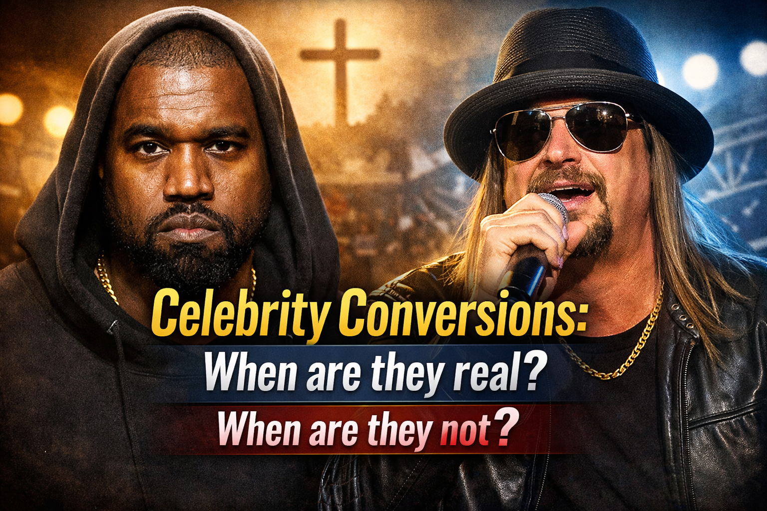 Celebrity Conversions: When are they real? When are they not?