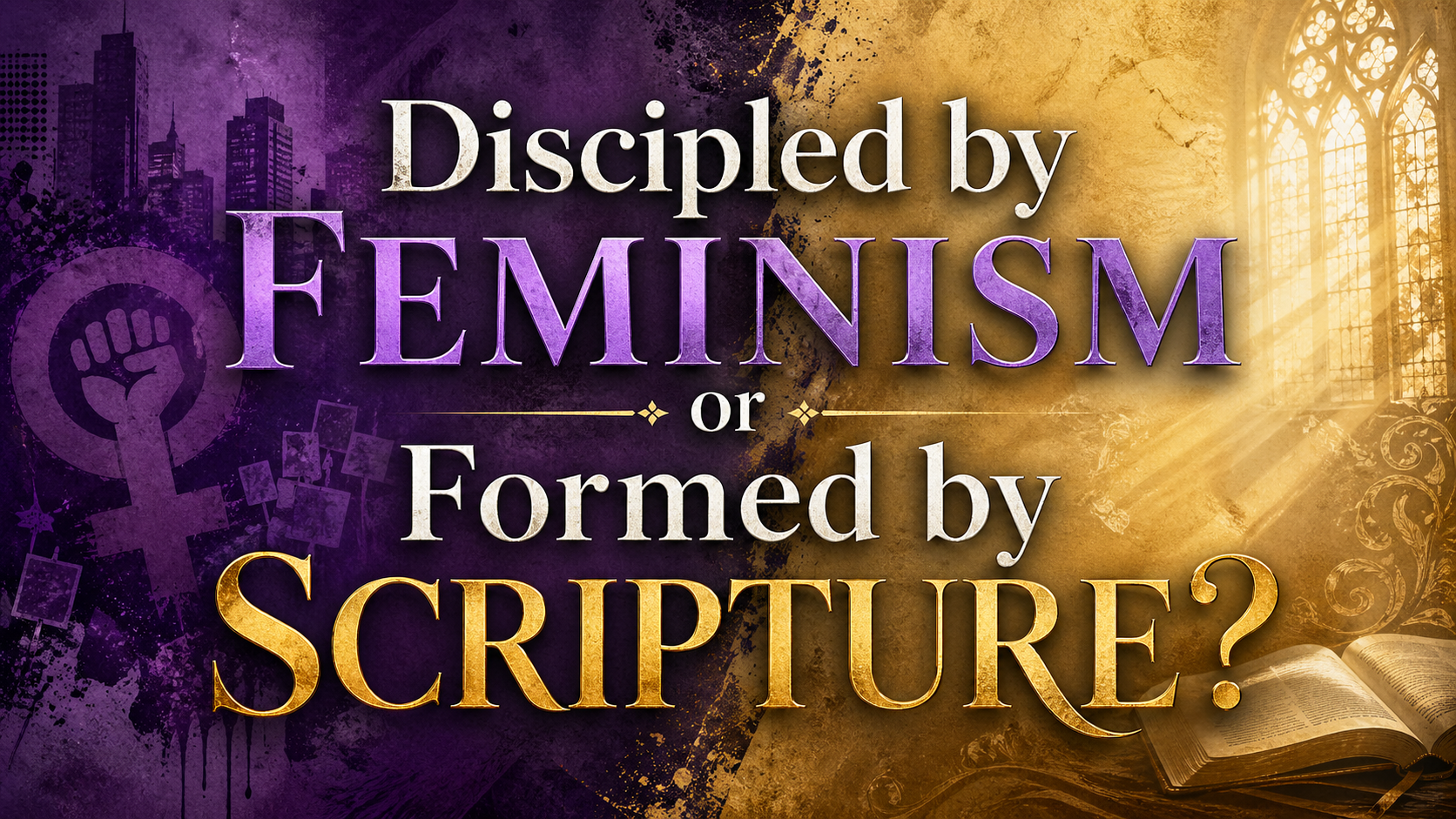 Discipled by Feminism or Formed By Scripture?