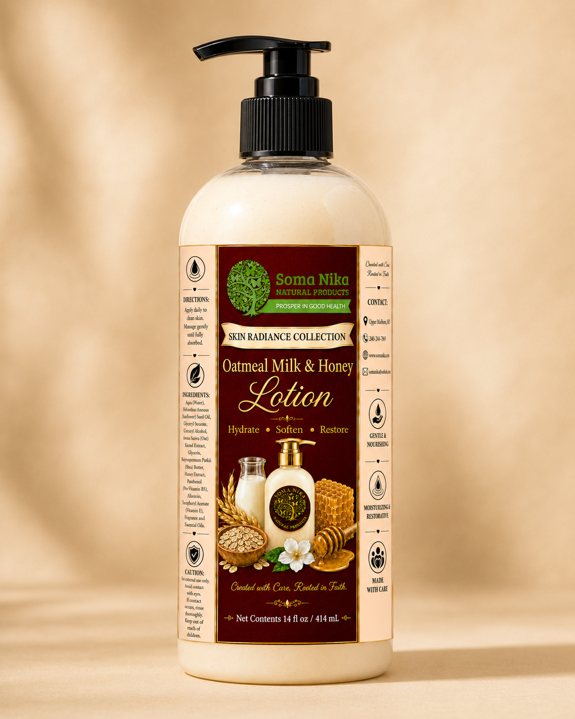 Oatmeal Milk & Honey Lotion