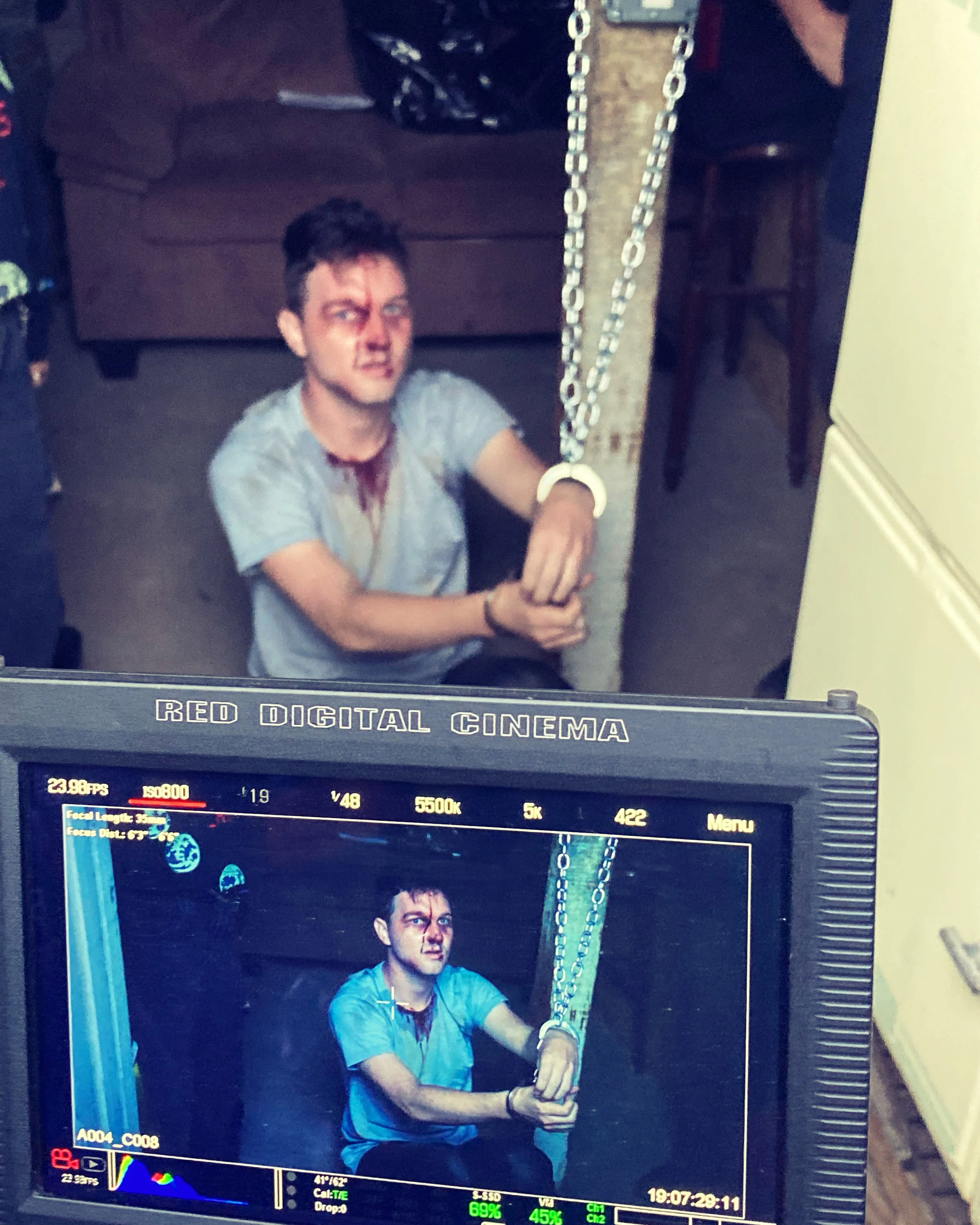 On set of Innocence of Shared Experience 