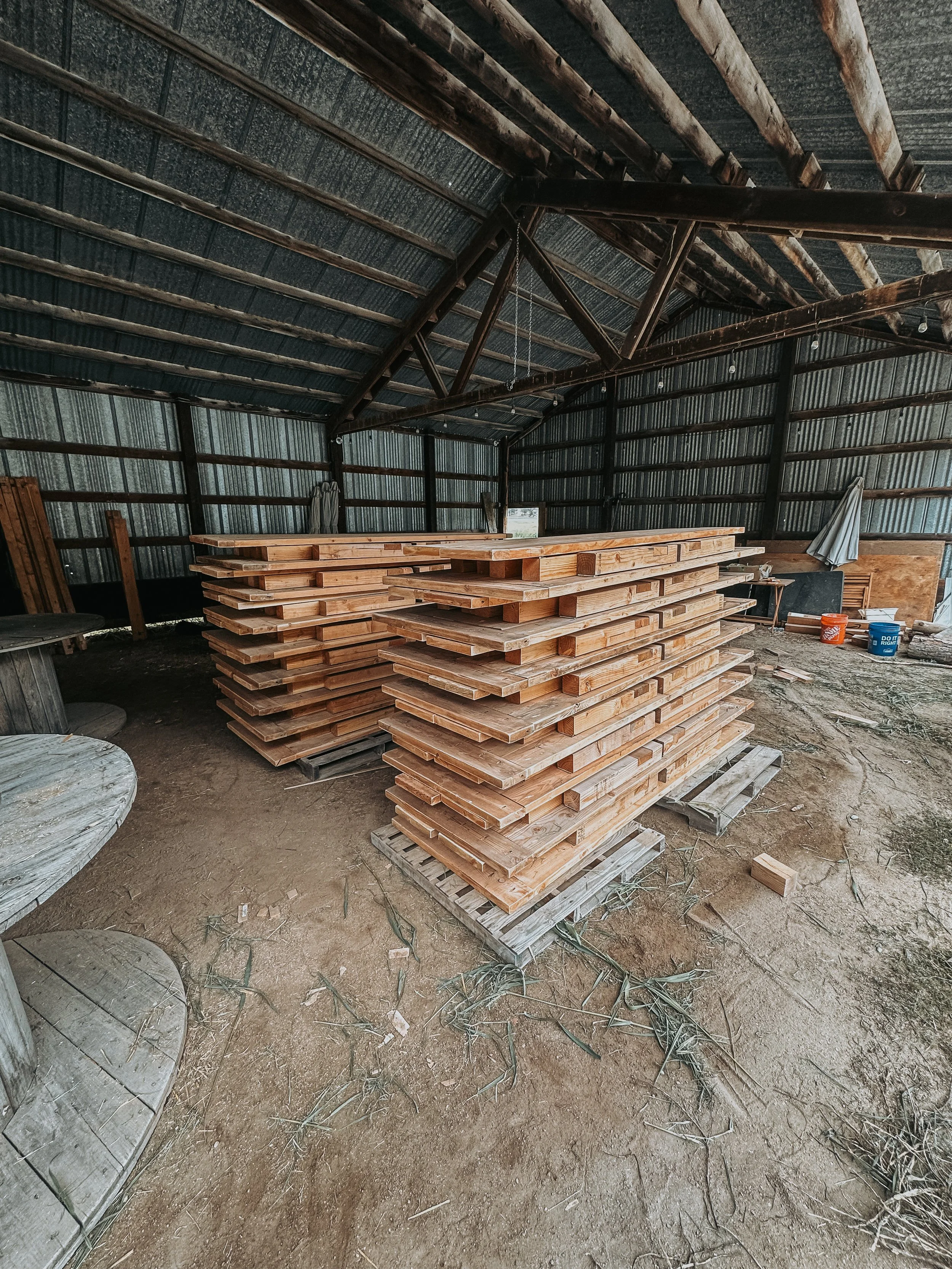 Folding Farmhouse Tables — Moose Valley Ranch