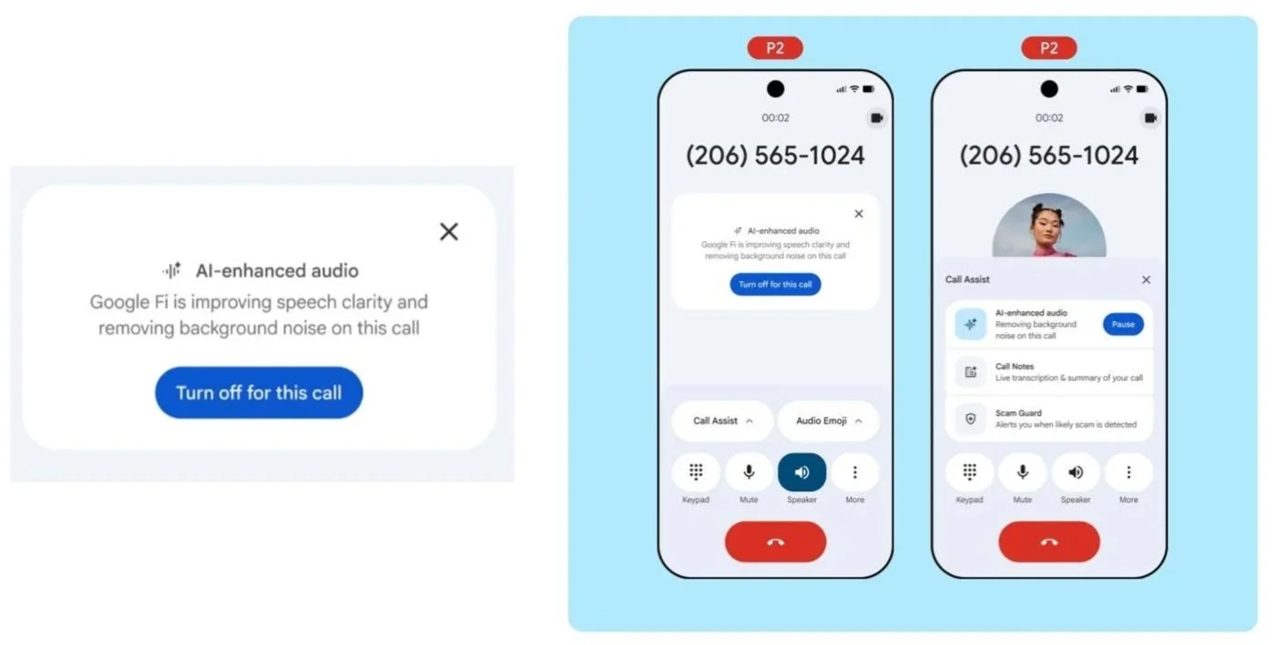 Google Fi & AI Denoiser = Big Win for Fi  (Copy)