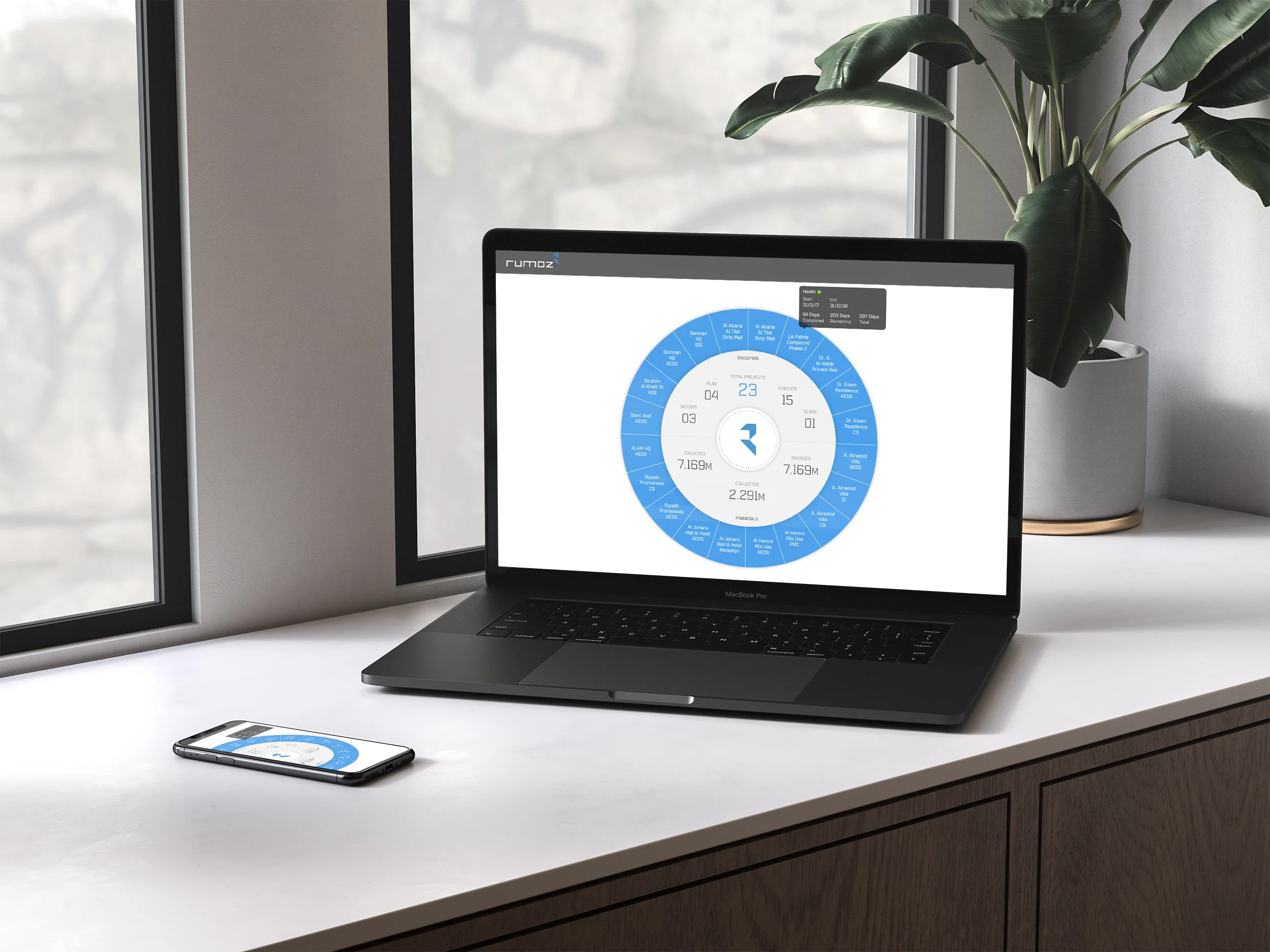 RUMOZ Financial Dashboard