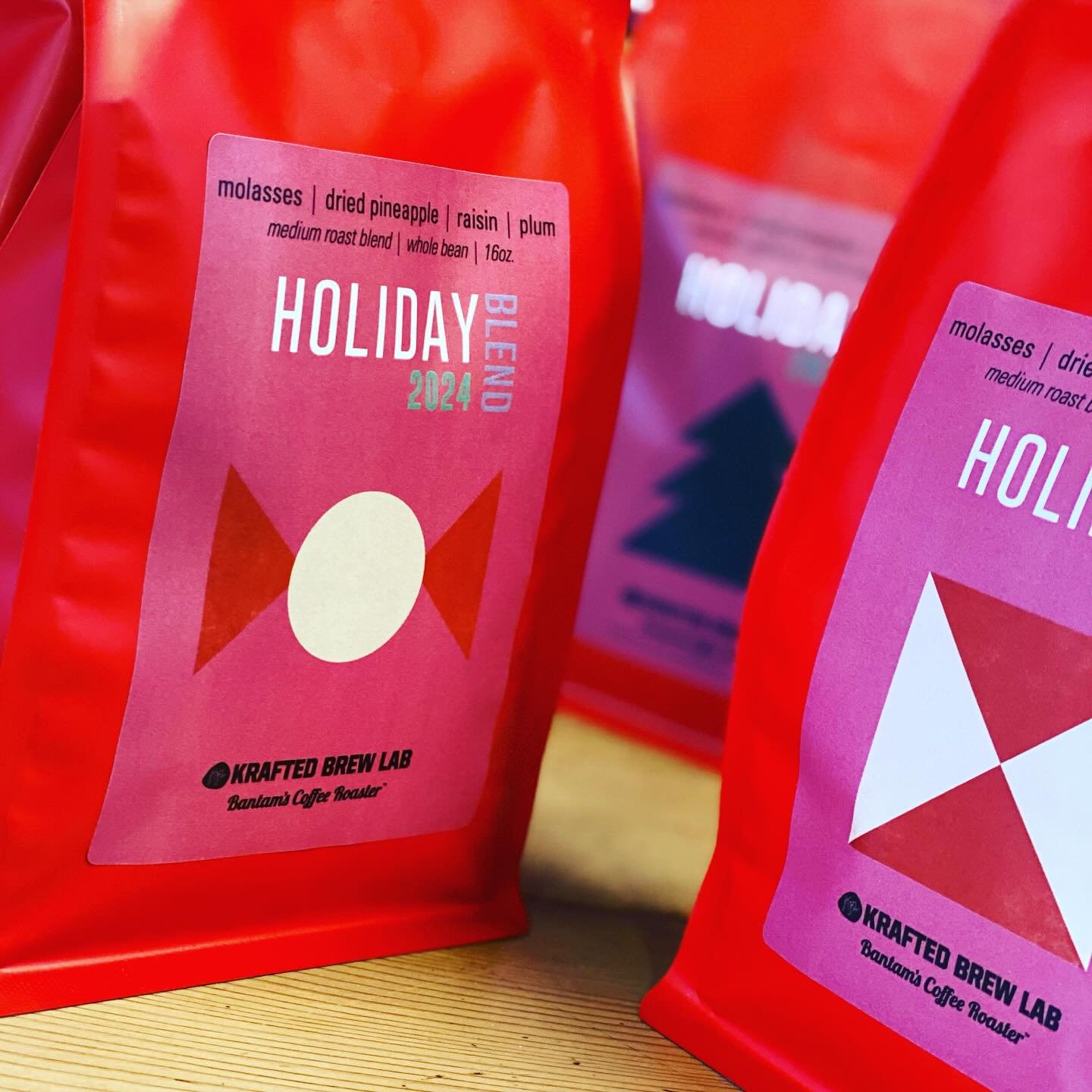 Our #holidayblend is in the shop now!
This roast is balanced and offers some notes we haven&rsquo;t had in previous versions of our holiday blend.

A medium roast with notes of molasses, dried pineapple, raisin and plum.
We&rsquo;ll have it in the sh