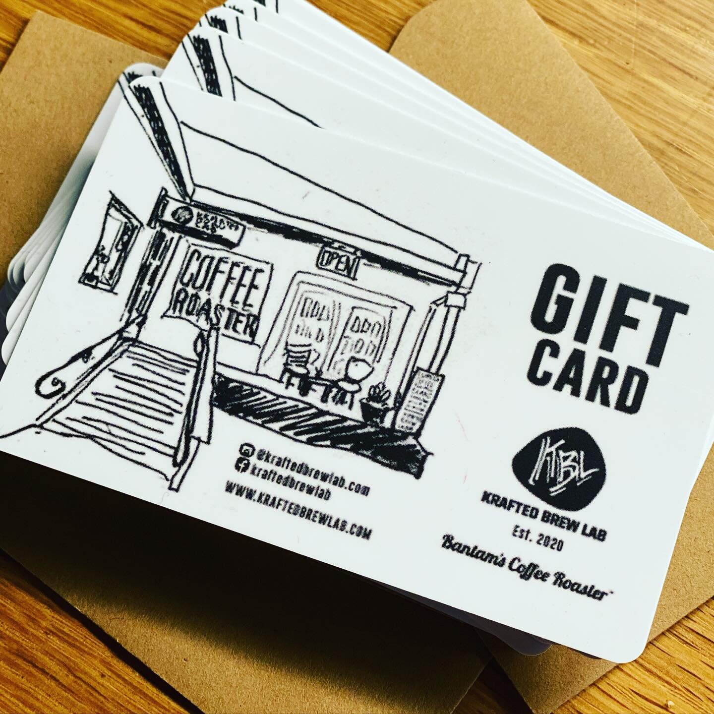 Just In (time!)
Looking for that perfect #stockingstuffer or a gift for that coffee lover?
Our new gift cards are sure to please.
Available in our shop in any amount you&rsquo;d like.
.
KBL
.

#coffee #espresso #localcoffee
#coffeeroaster #singleorig