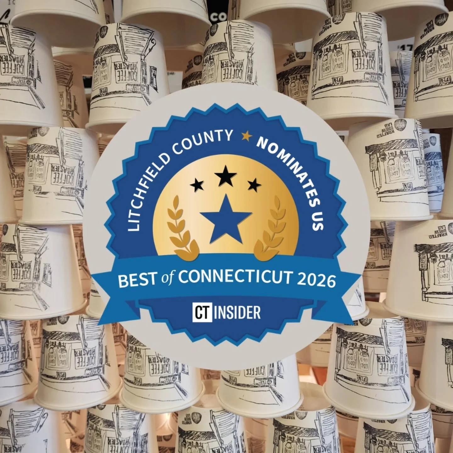 We are excited to share that KBL has been nominated for CT Insider's Best of Litchfield County 2026 in both the Coffee House and Coffee Roaster categories! Click the link in our bio to check it out and vote for your favorites!
.
.
#ctinsider #bestofl