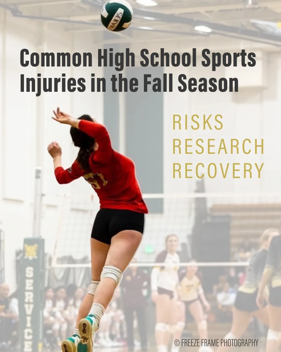 Find the complete article on our website focusing on prevention and treatment of injury in your high school athlete. written by Rachel Anderson, DPT, COMT