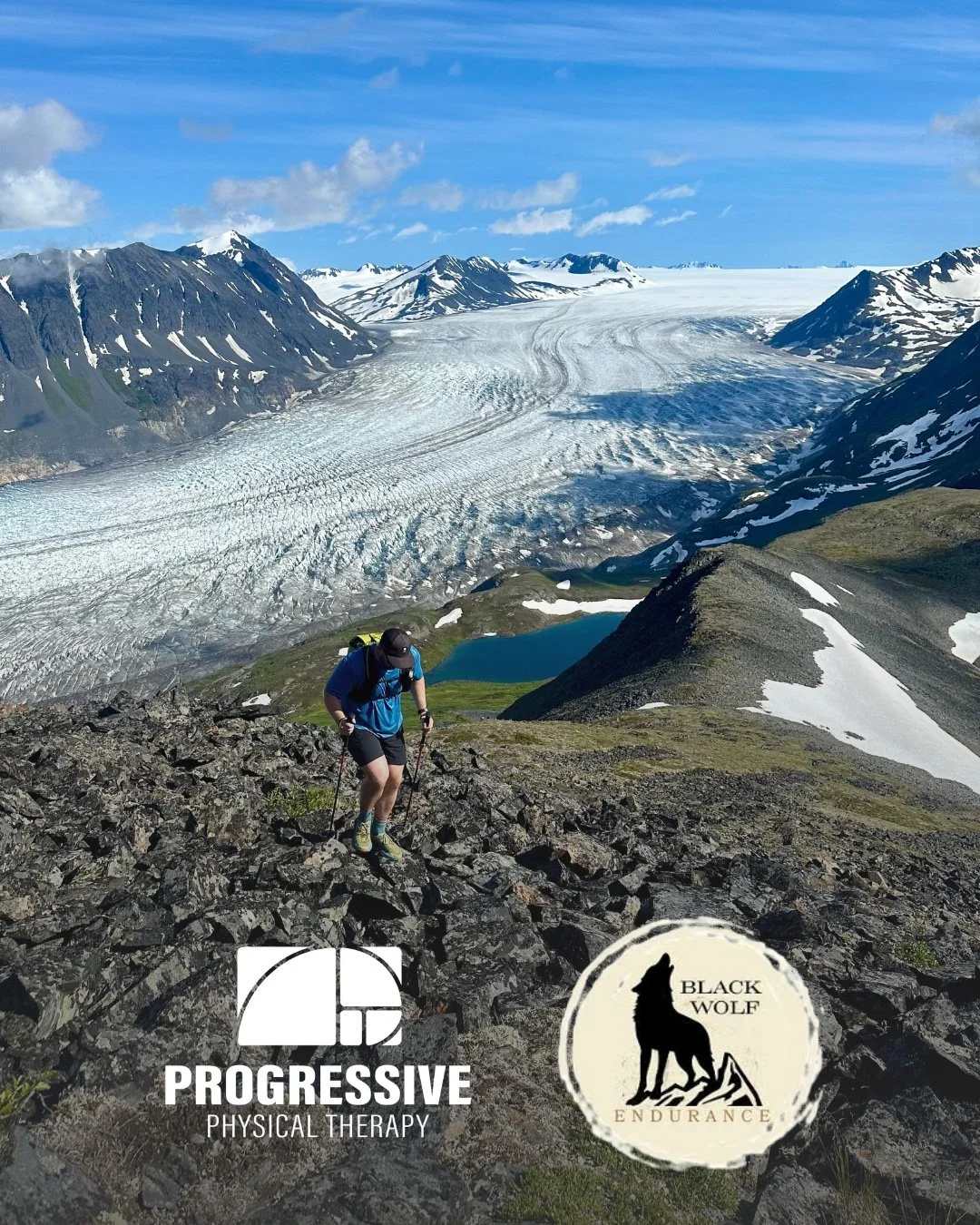 Progressive Physical Therapy is excited to partner with [TAG: @blackBlack Wolf Endurance as a Peak Level Sponsor to support athletes doing big things in 2026!

Coleman Ahrens, PT, DPT, is featured - he doesn't just treat runners, he's running right a