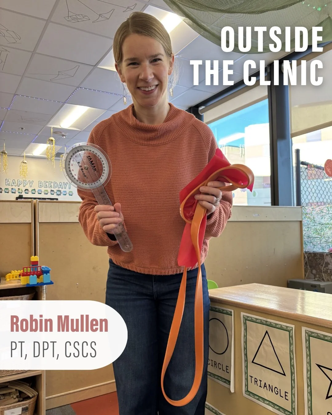 At Progressive Physical Therapy, we love what we do and we love sharing it with our community!

For Occupation Week at preschool, Robin introduced the kids to the world of physical therapy. They got hands-on experience practicing balance, squats, and