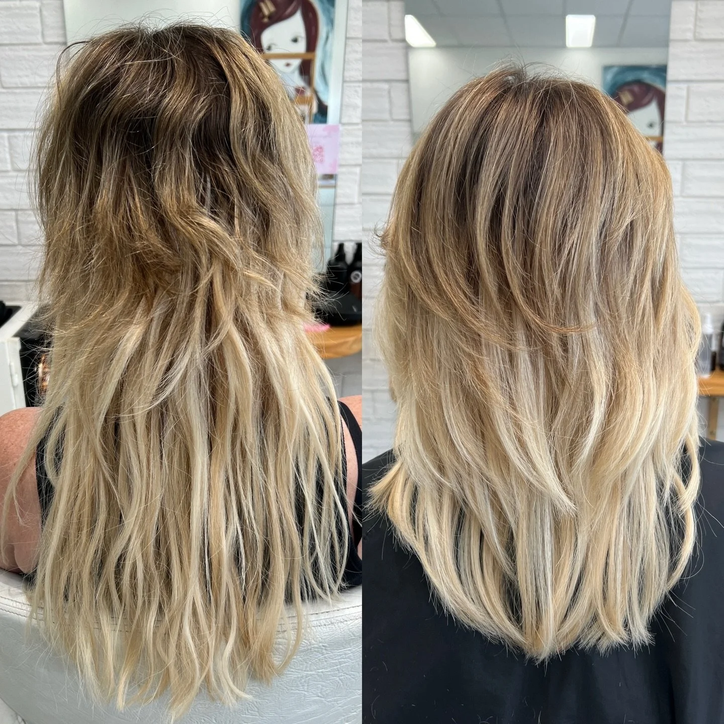 Extensions done elsewhere needed a re-cut to blend and look harmonious 🤩🌸
-
 #blossomorganichair 
-
#hairextensions #haircut #restylecutextensions #hairsalon