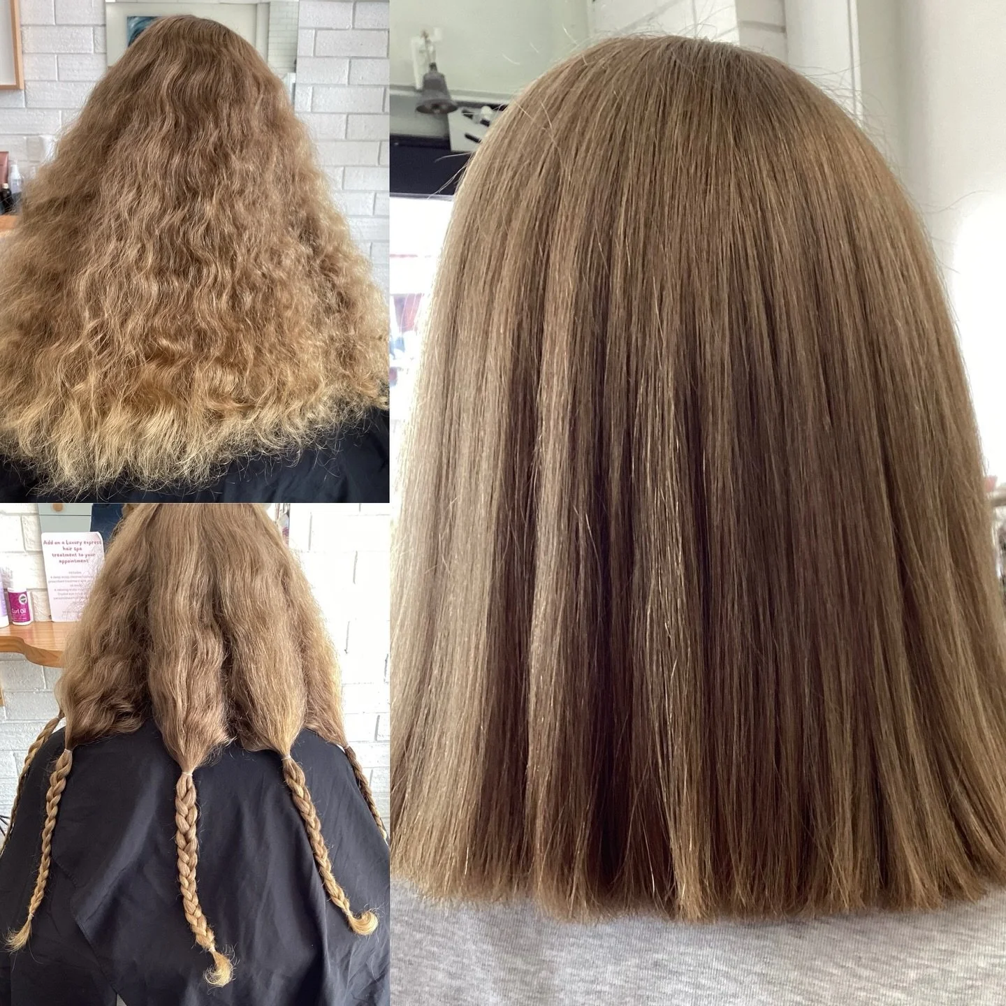 Ponytail donation today 🤩✂️♻️
-
@sustainablesalonsanz #sustainablesalon 
#organicsalonforster #ponytaildonation #bigchop #haircut