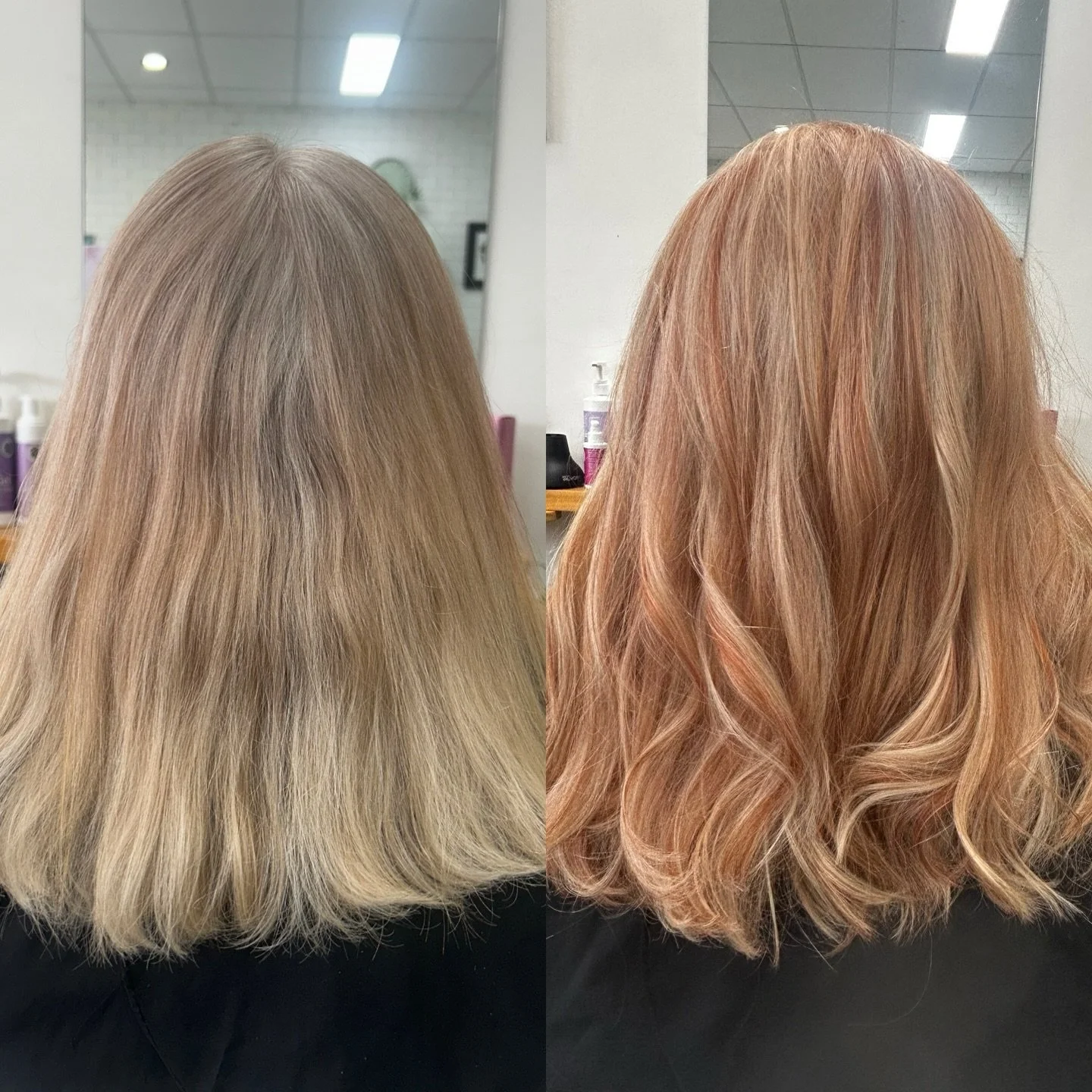 Copper foils 🤩🧡
-
@dnaorganics #dnaorganics 
#copperhair #copperfoils #hairtransformation #organichaircolour