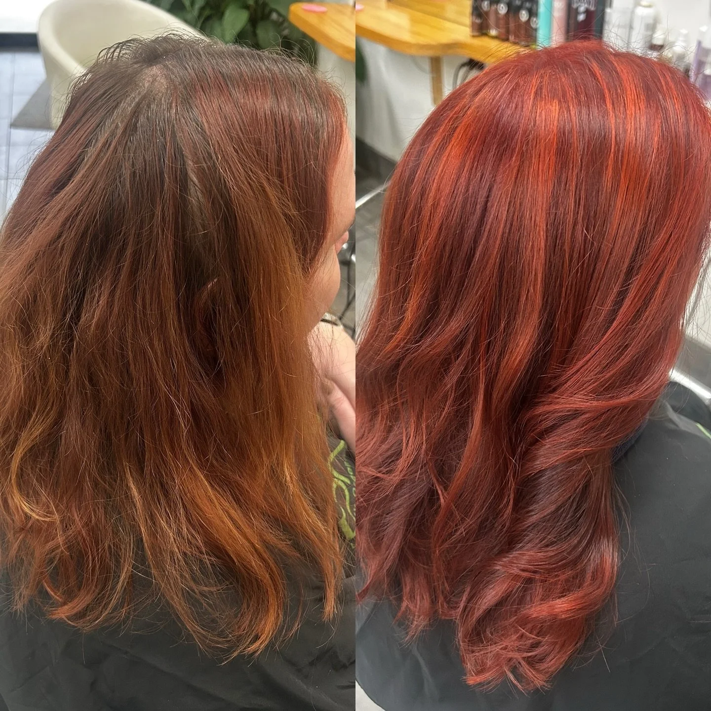 From dull to bright again ❤️