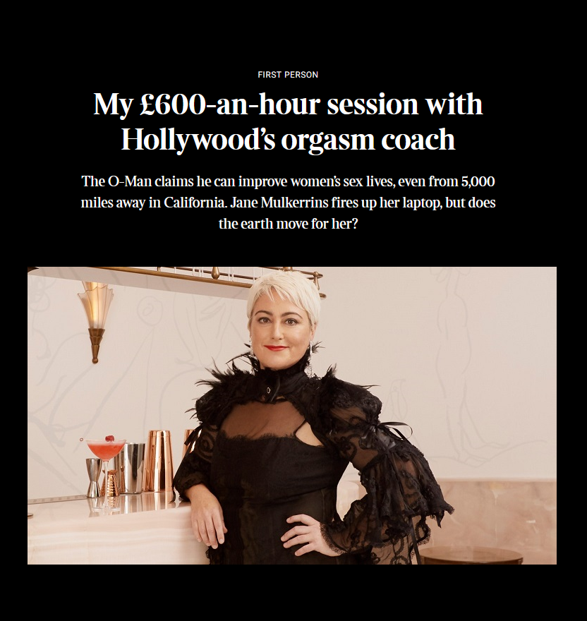 "Afterwards, along with the usual sense of calm and benevolence that comes with a giant dopamine dump, my body feels looser and lighter, as if I’ve just had a good, hard massage."   The London Times