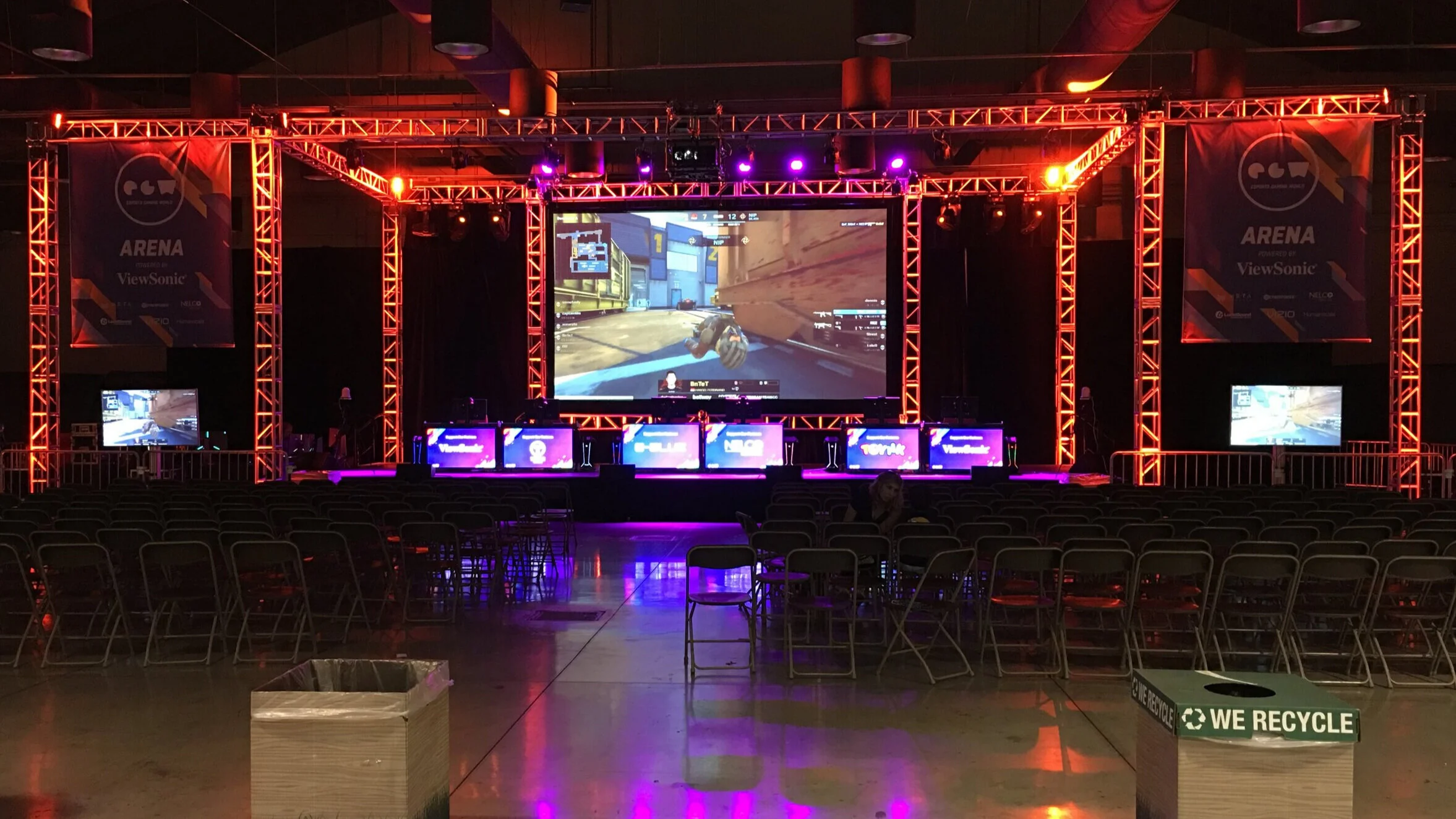 ESports Gaming Stage - Los Angeles County Fair