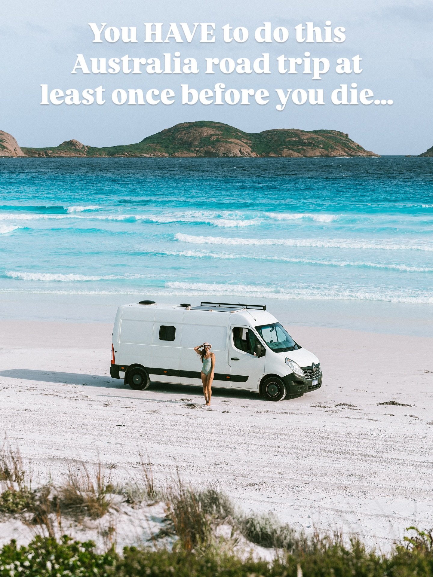 Everywhere I stayed ⬇️

2 nights in Perth
1 night in Busselton
1 night Mount Franklin National Park
1 night Denmark
1 night Bremer Bay
1 night Esperance
1 night Lucky Bay
1 night Wharton Beach
1 night in Perth

TBH if I were to do this trip again, I&