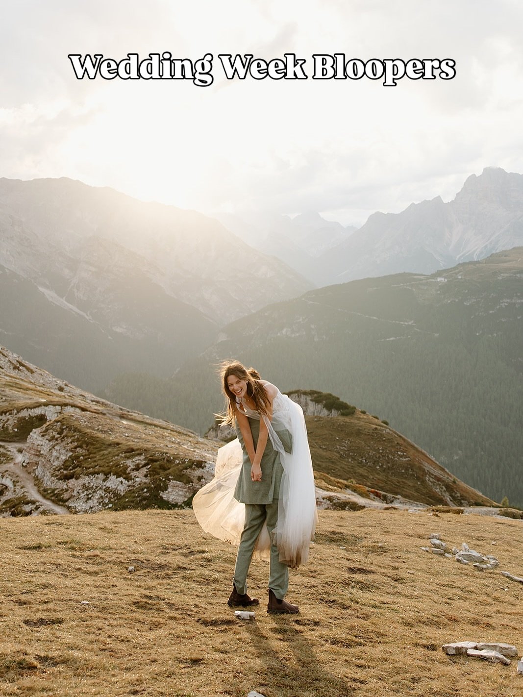 The last two are my favorite 😂

It was a week full of so many laughs and good times! Big thanks to @wildloveandwanderlust for capturing every silly moment 🫶🏼

🔎 Search My Posts:
#nomadmaddiewedding 

Wedding bloopers | wedding outtakes | adventur