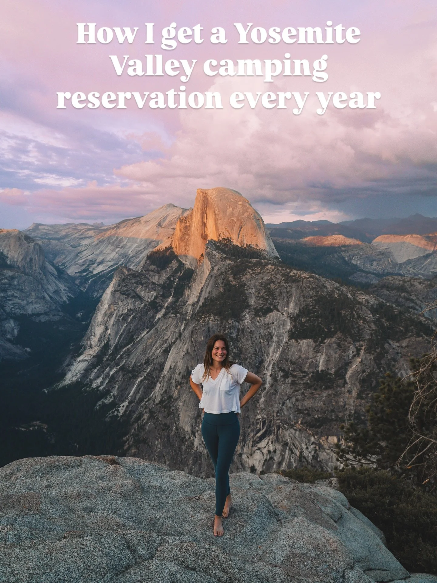 I debated whether or not I should even share this info with you&hellip;

But ultimately, I decided that everyone should experience camping in Yosemite Valley at least once in their life! 🏞️

Camping in the valley gives you access to my favorite hiki