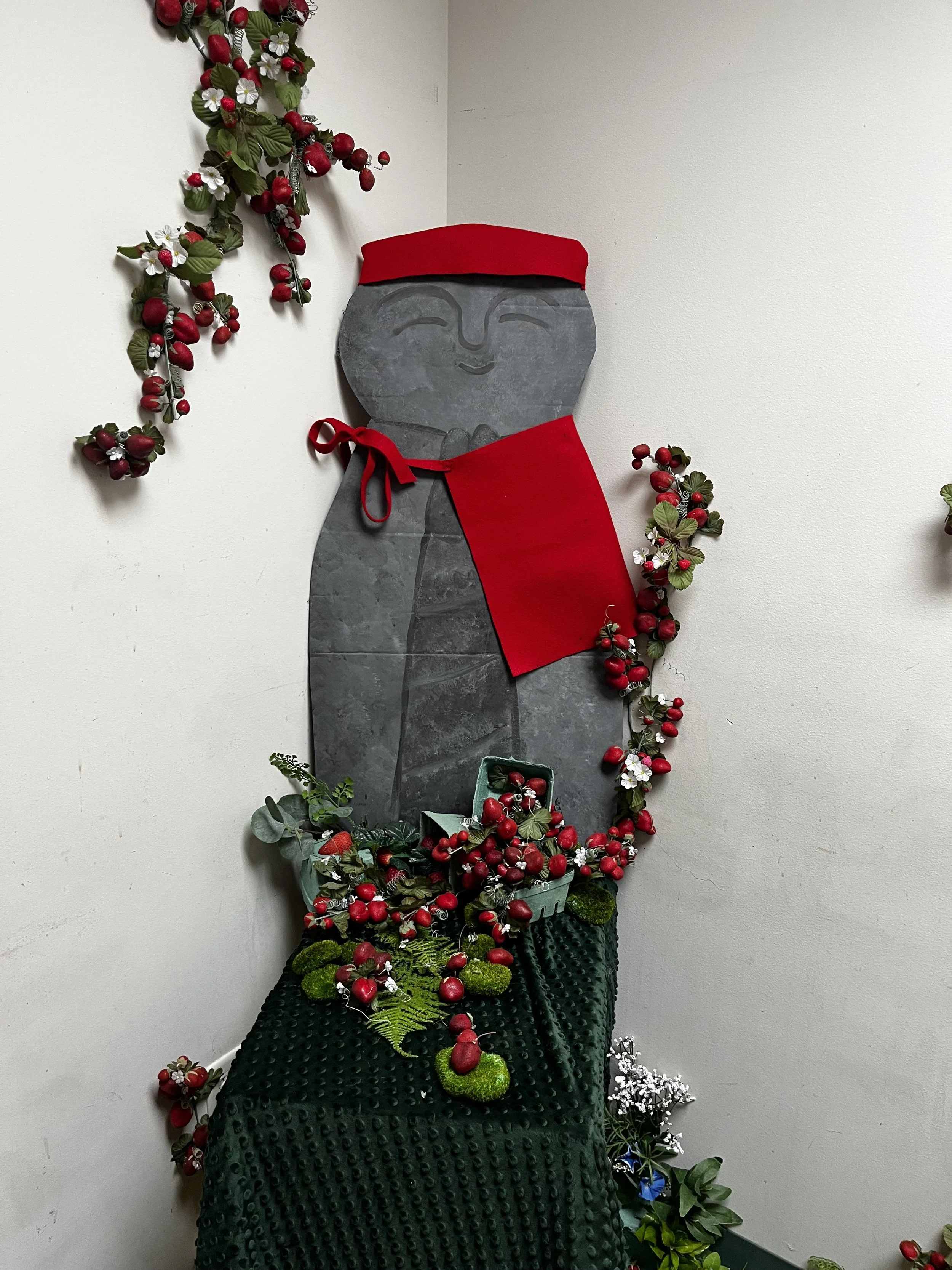 strawberry sensory room for Japanese Arts Network's Inheritance Kitchen