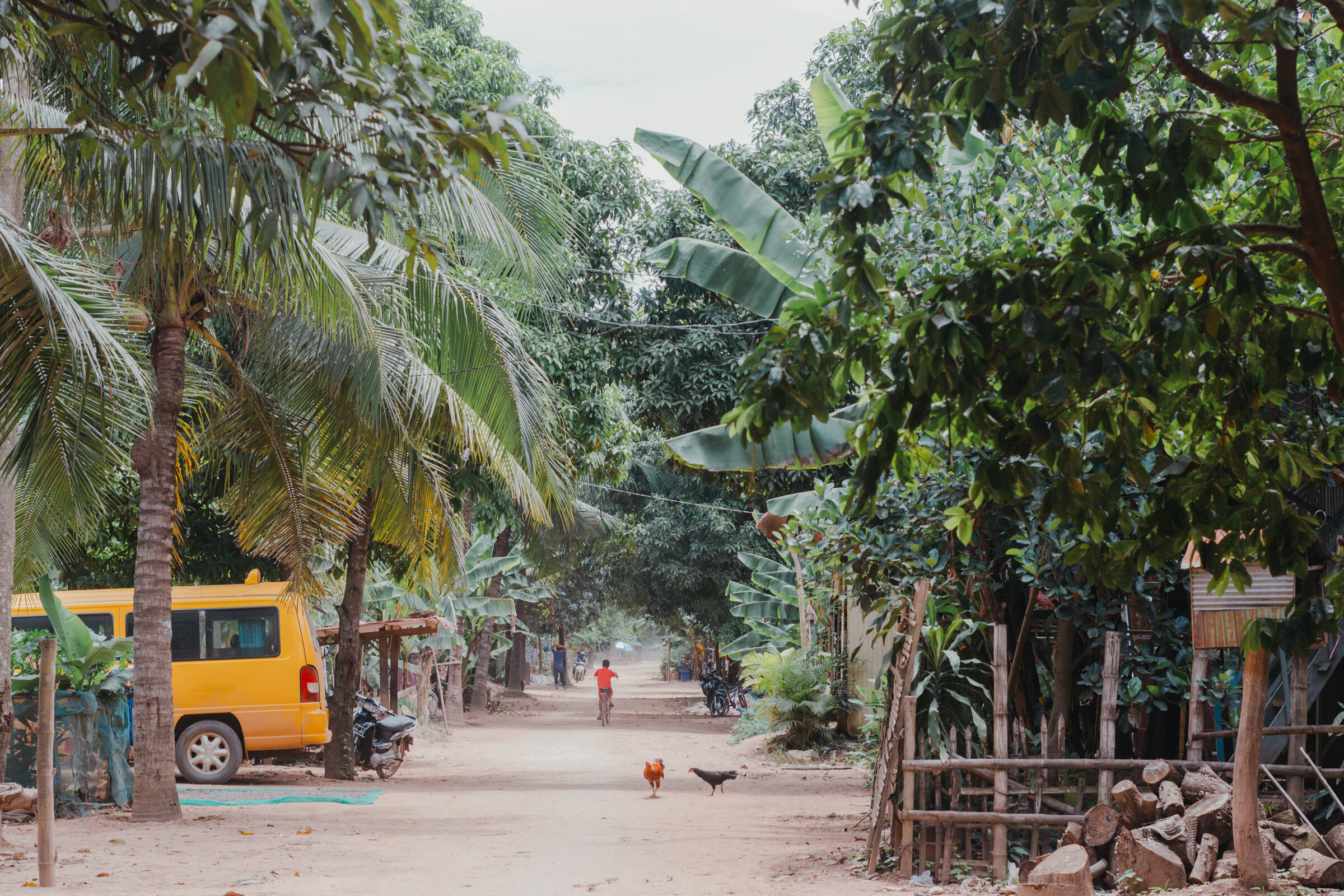 A village in Cambodia