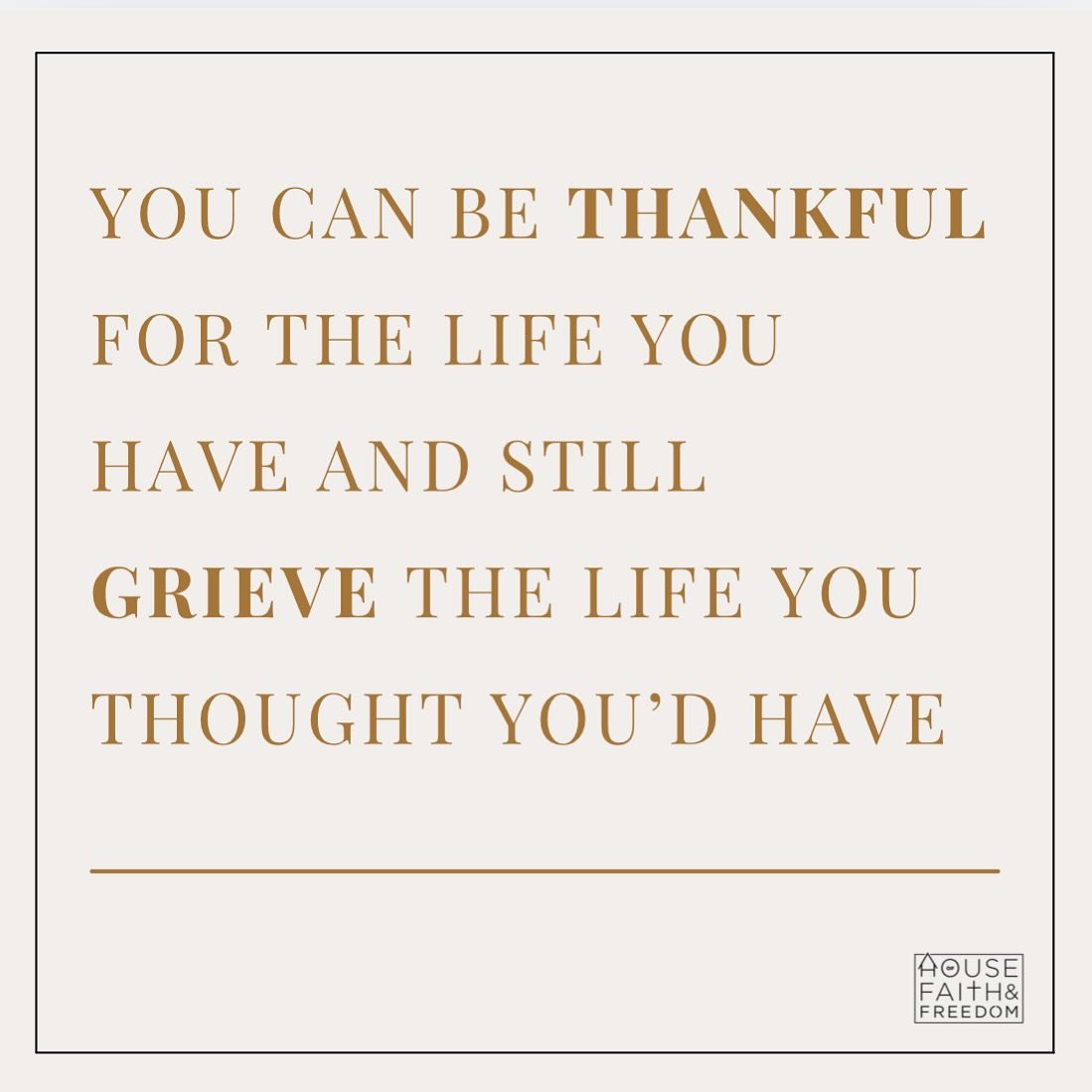 Thanksgiving can bring up complicated emotions for those with complicated family dynamics. As we approach Thursday- remember: you can be thankful for the good things in your life and still grieve the things that didn&rsquo;t turn out the way you drea