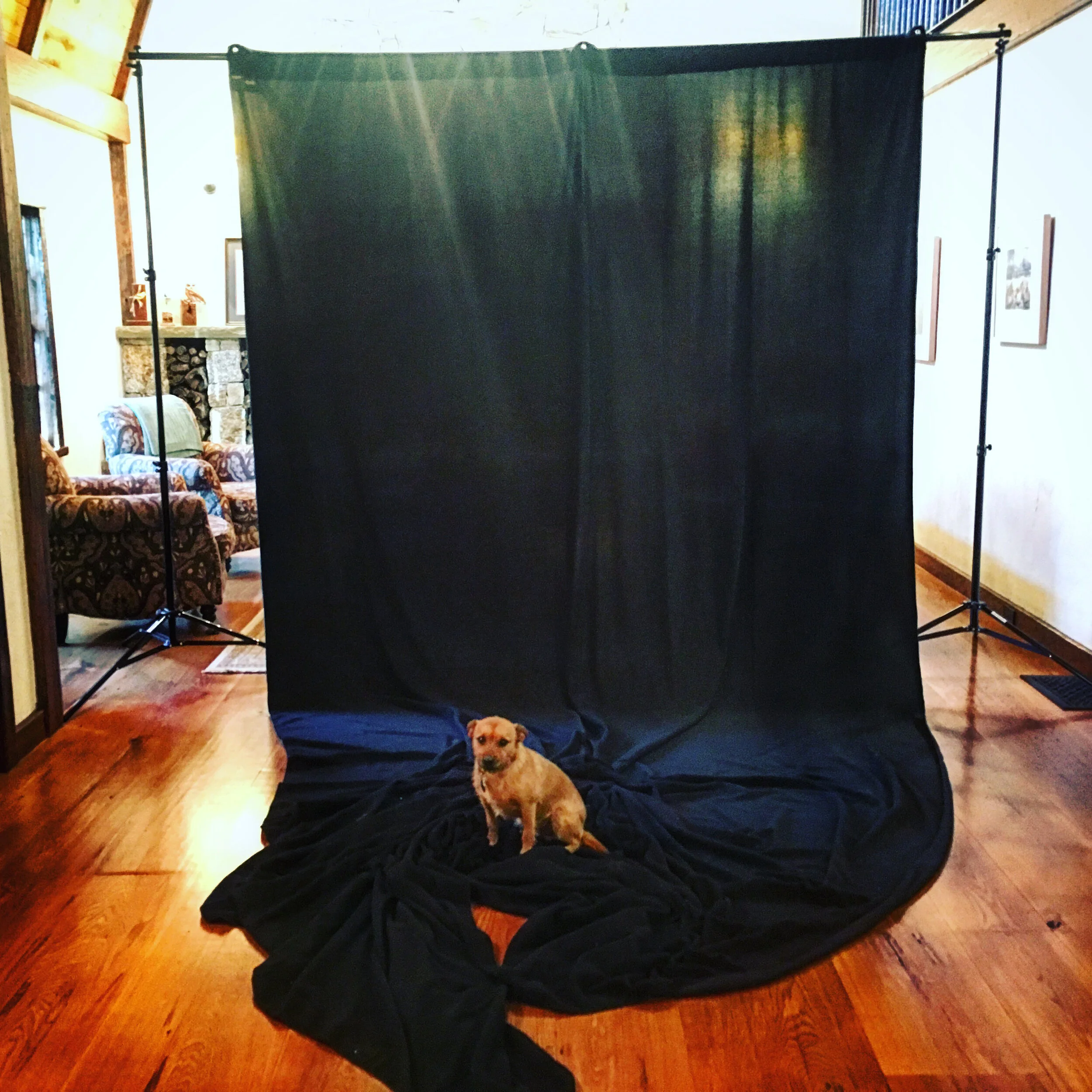 Leo joining me for the music video shoot