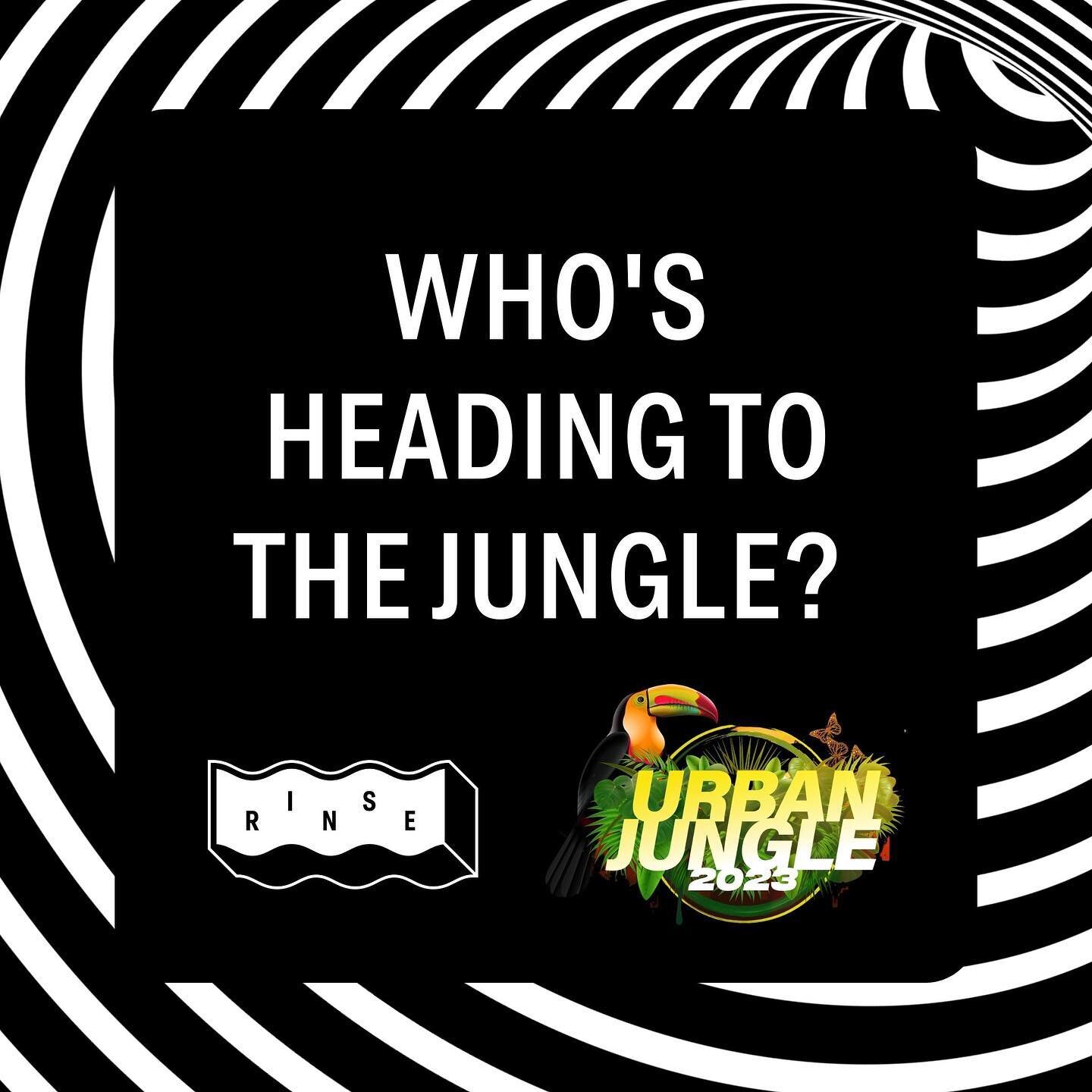 Pumped to be the official jungle-juice on offer @urbanjunglefestival this weekend! Which of you filthy animals will be there? 🦍🐾🍃