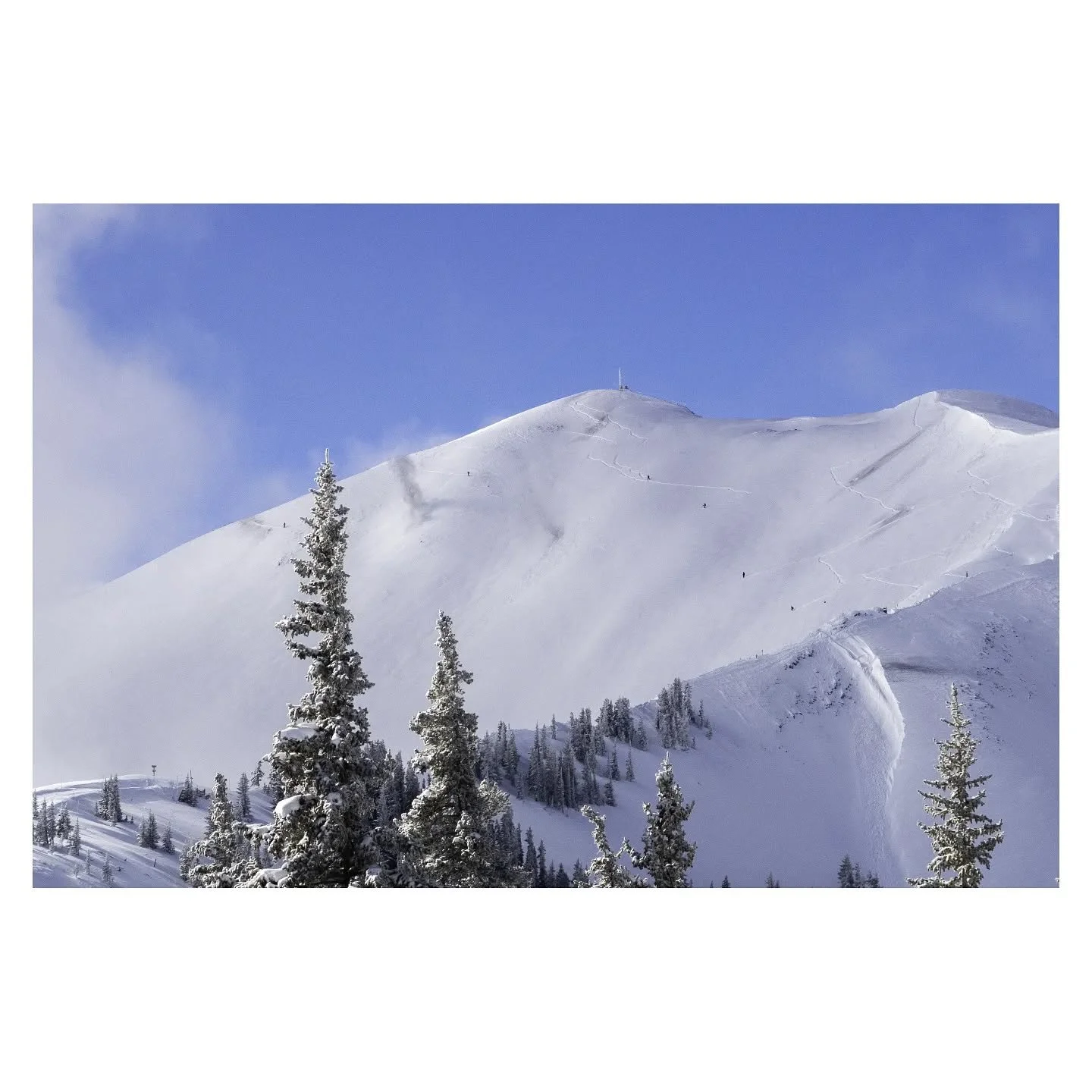 Ski patrol blasting in the bowl (2022)