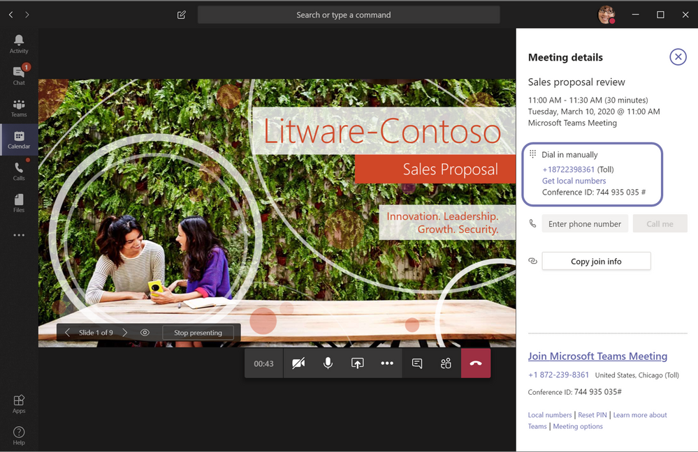 #2 ダイヤルイン機能を使用することで、全ての人の参加が可能になる。