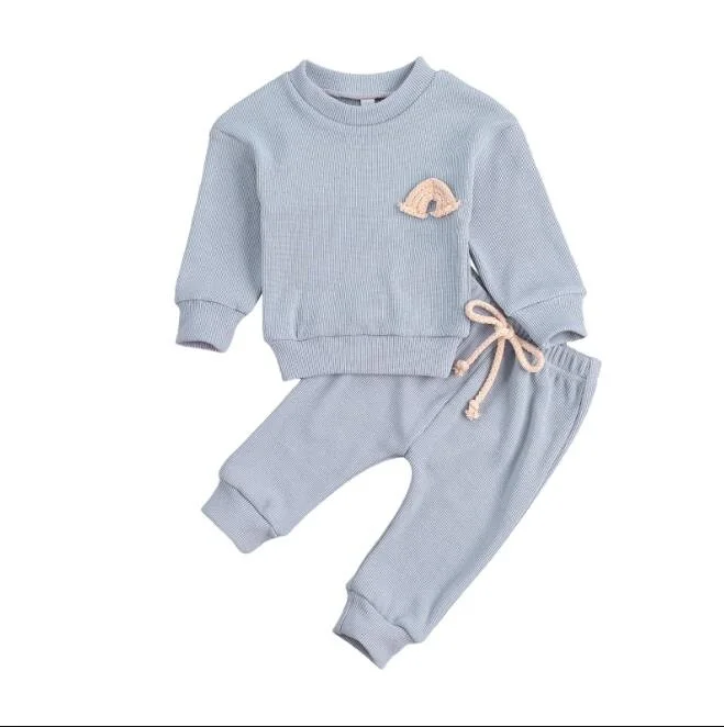 2 Piece Rainbow Sweatpants Set — Mya's 