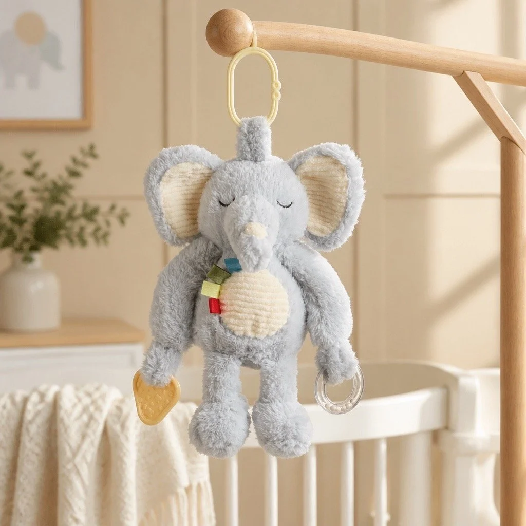 Elephant Multi-Sensory Plush Toy