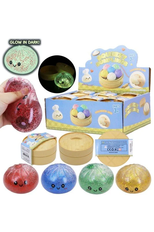 Glow-in-the-Dark Squishy Dumplings