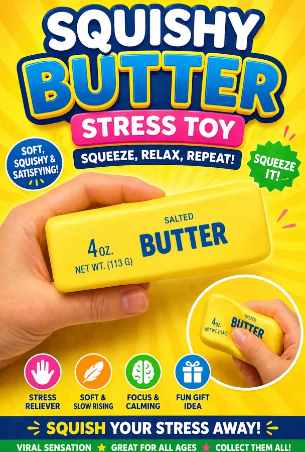 Squishy Butter Stress Toy