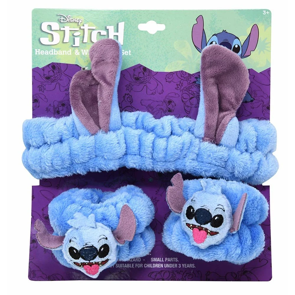 Stitch Plush Headband & Wristband Set
