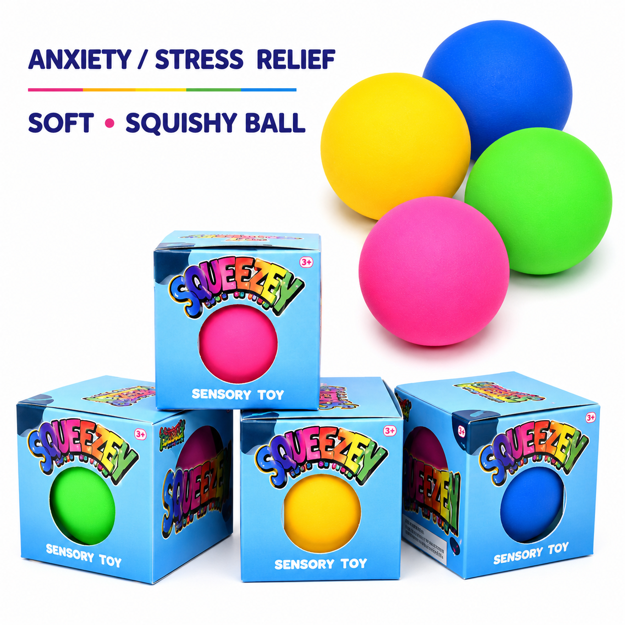 Small Fun Storm Squeeze Ball