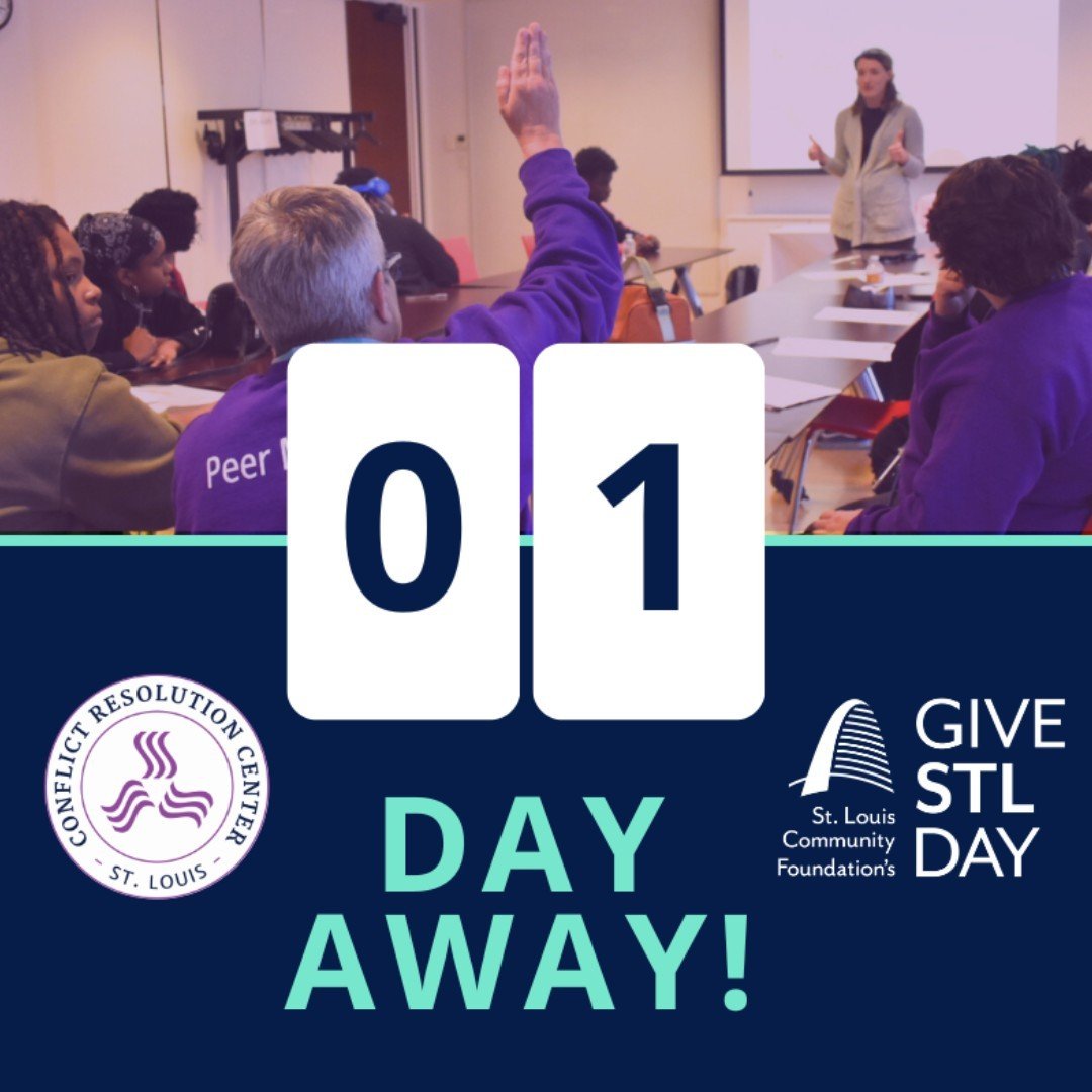 One day away from Give STL Day!! Have you donated to any organizations yet? If not, CRCSTL would love to have your consideration! ➡️ To find out more about us and the valuable SLPM Teen Toolkits we are hoping to fund with this campaign, please visit 