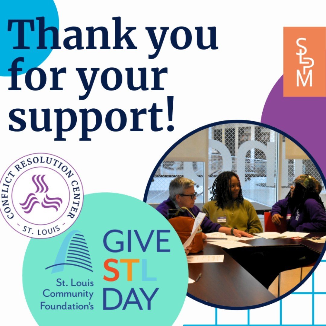 BIG THANKS 💜 to everyone who donated or spread awareness about our SLPM Teen Toolkit campaign during this year's Give STL Day!! We couldn't expand this program without your continued support! 

#ThankYou #SLPM #TeenToolkit #CRCSTL #GiveSTLDay
