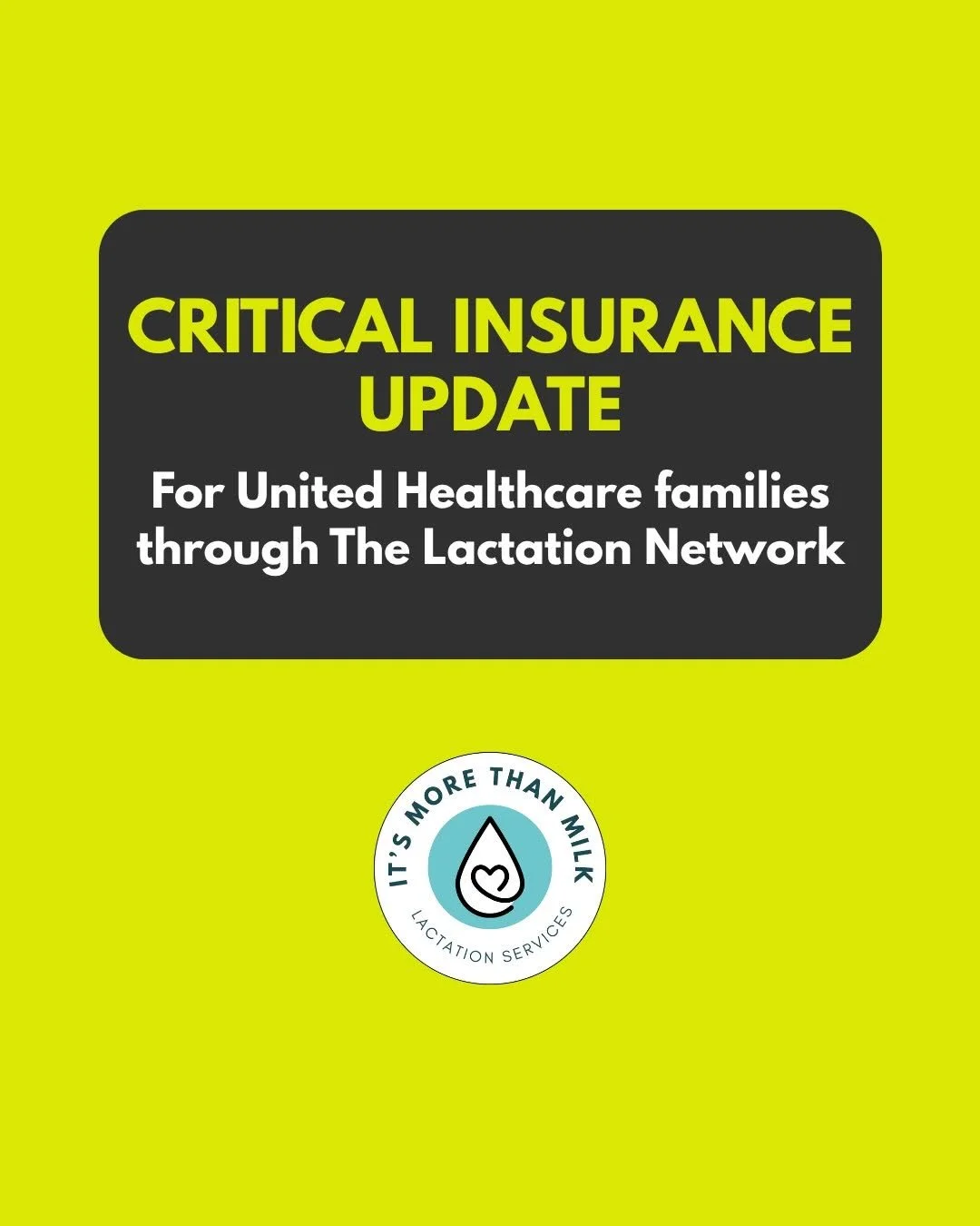Critical Insurance Update