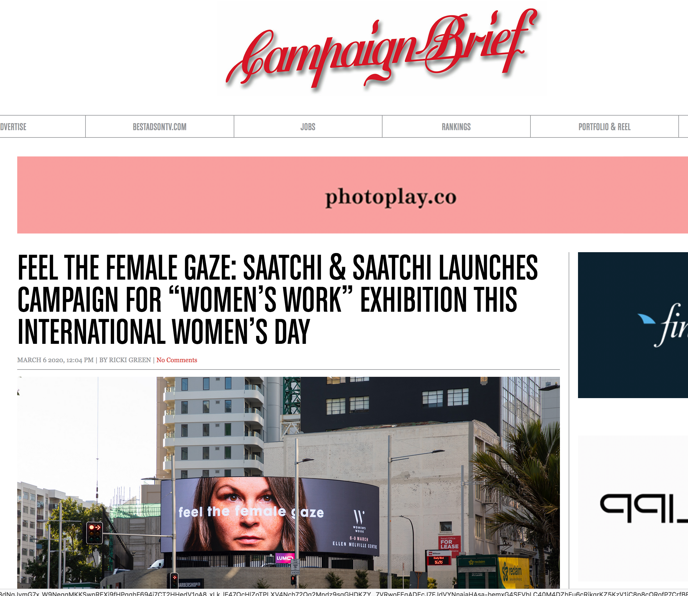 CAMPAIGN BRIEF SAATCHI