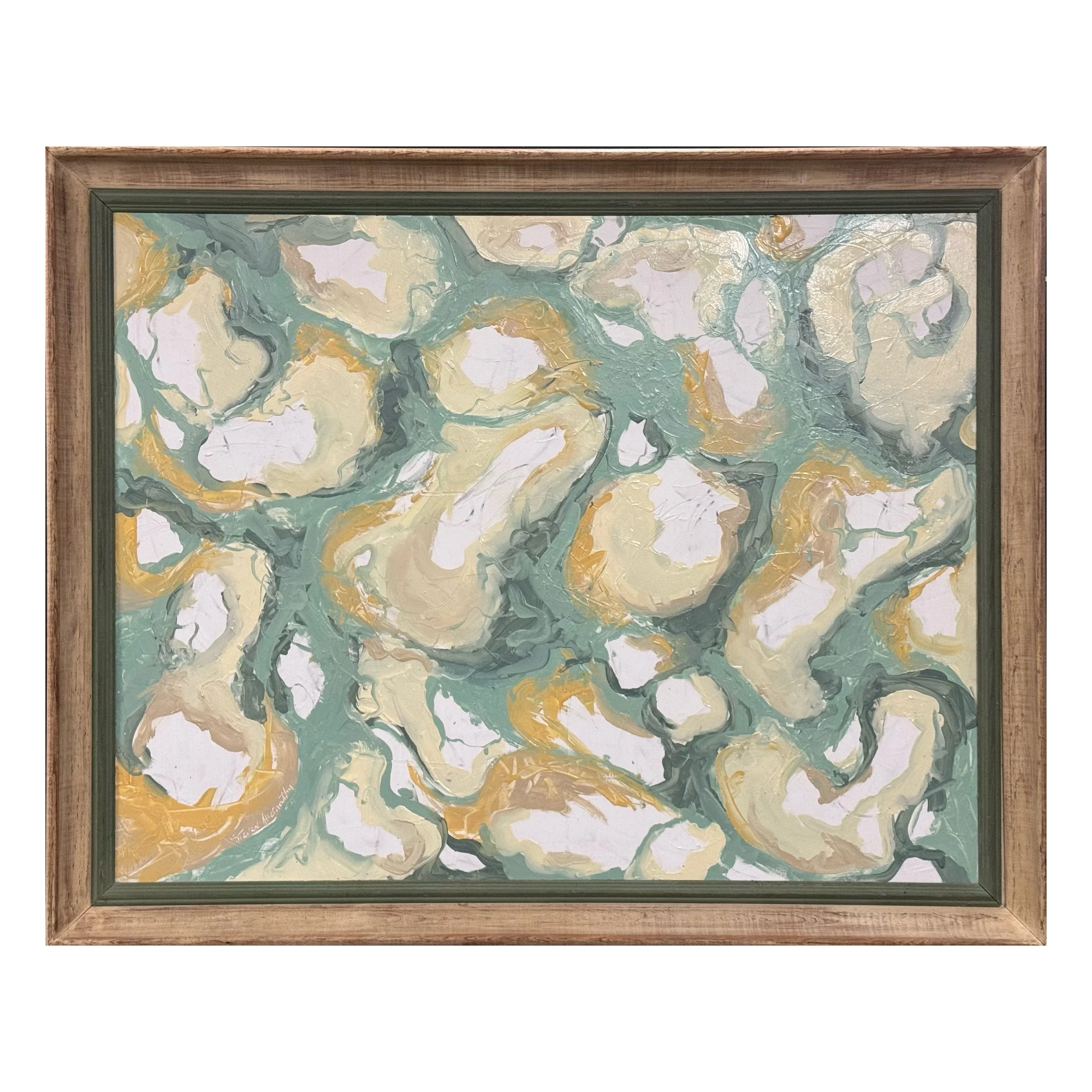 "Sea Moss", 31 x 40, Oil on Panel