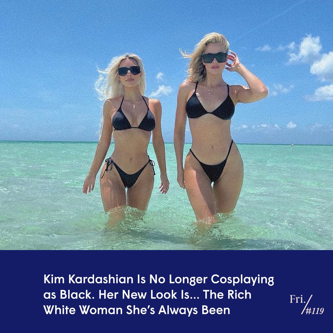 For Her Next Trick, Kim Kardashian Will Be Cosplaying as a White Woman Friday Things pic