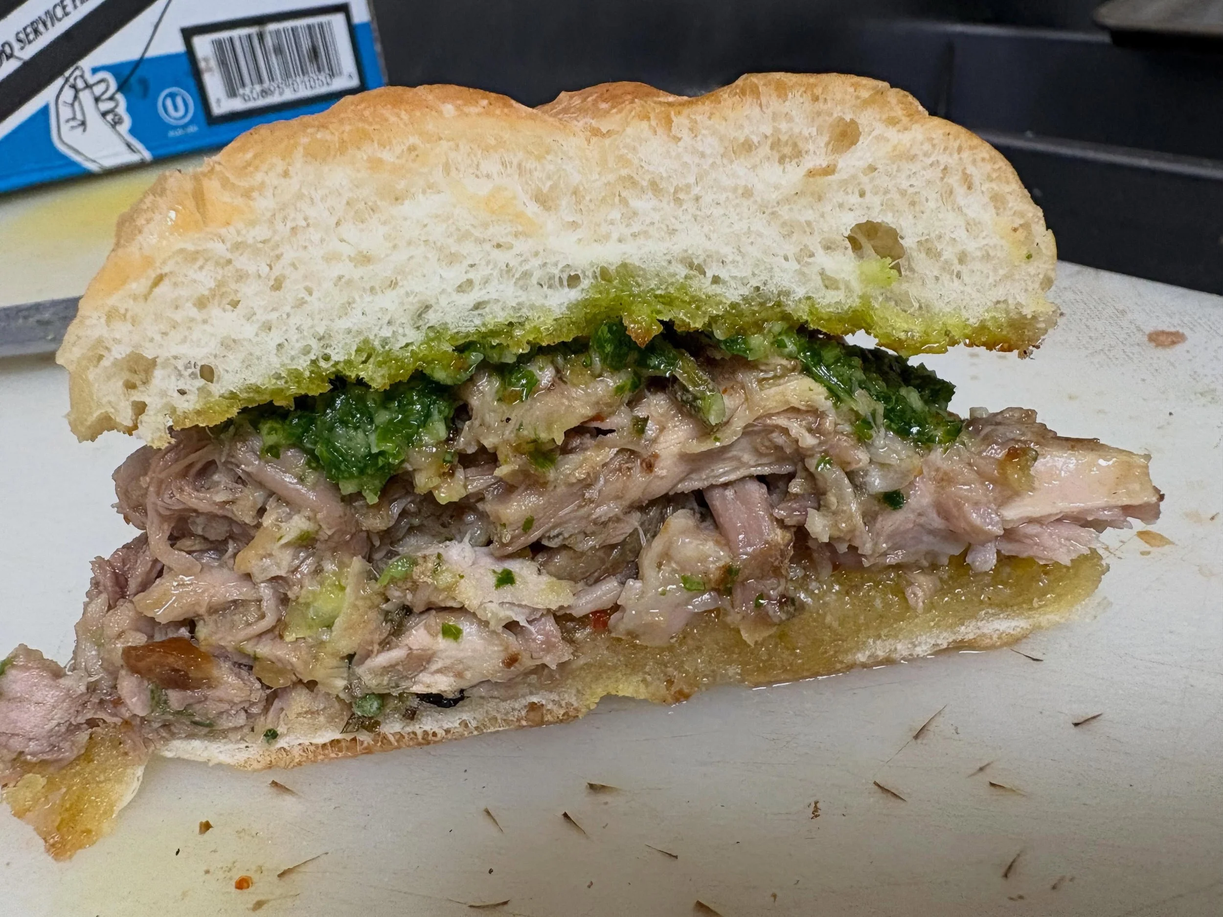 Pulled Porchetta, till they&rsquo;re gone