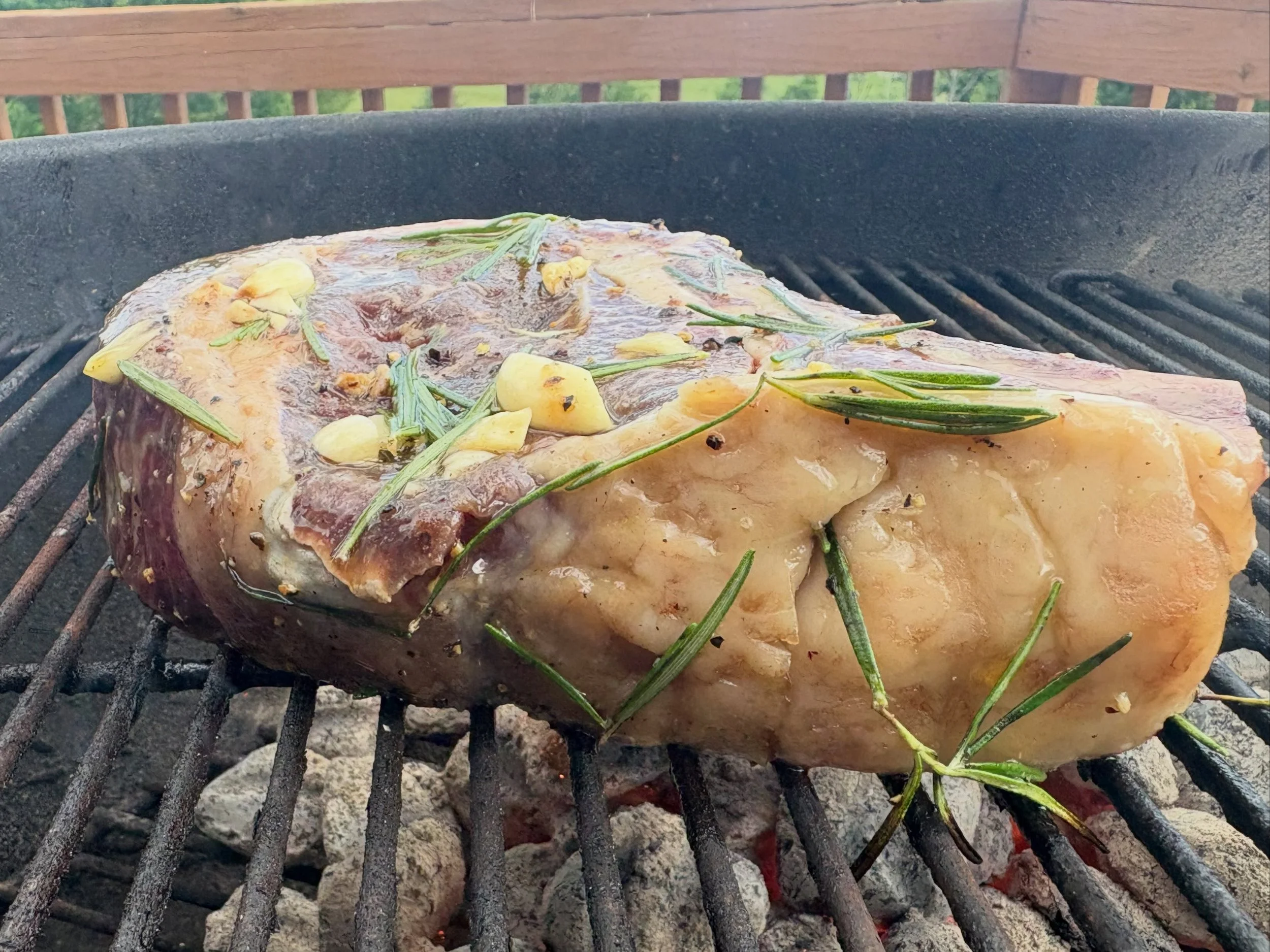 Steaks on the grill, Cold Beer on Ice&hellip;.