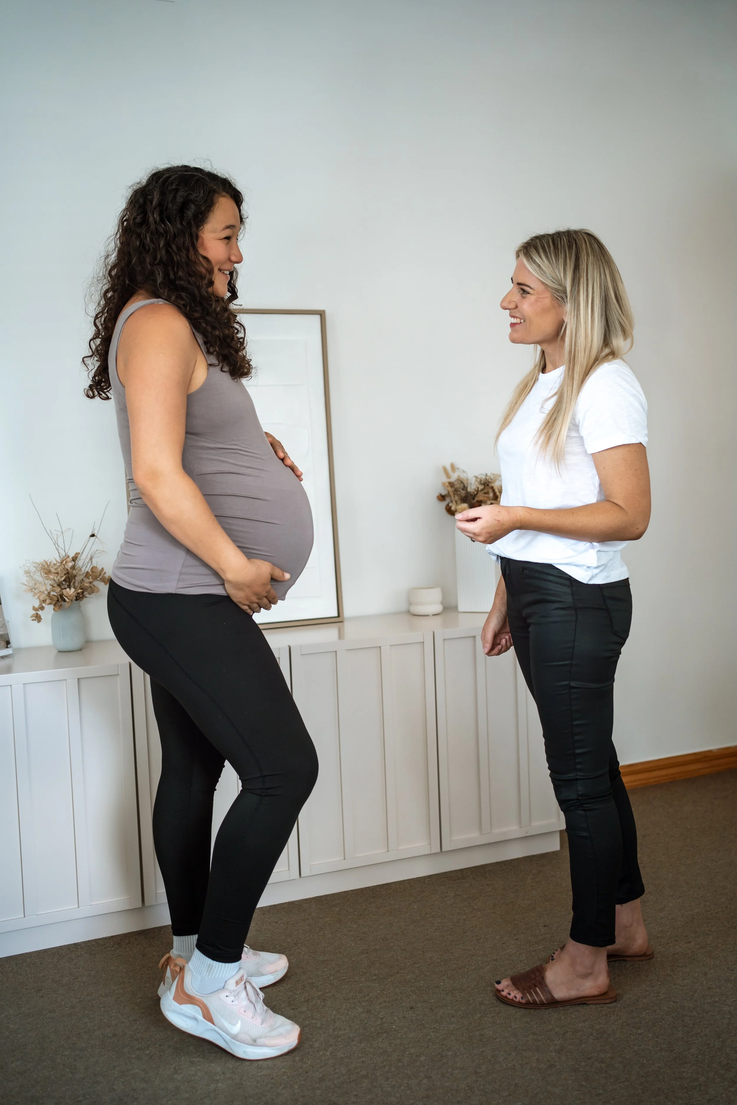 Pregnancy pain exercising