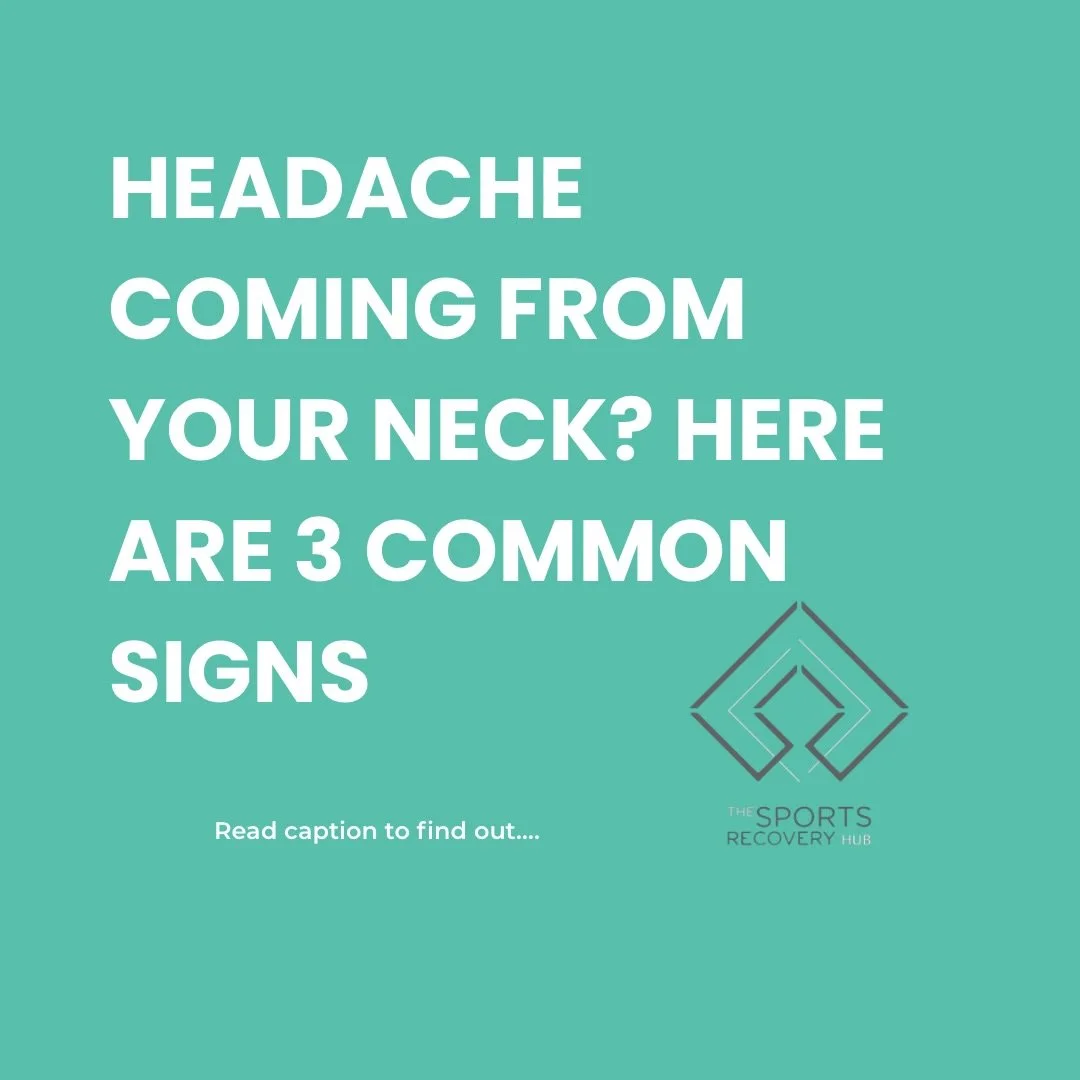 Many headaches don&rsquo;t actually start in the head.

They can come from the joints, muscles and nerves in your neck.

At The Sports Recovery Hub￼, we commonly see headaches linked to:

* prolonged desk posture
* stress and tension
* gym or sportin